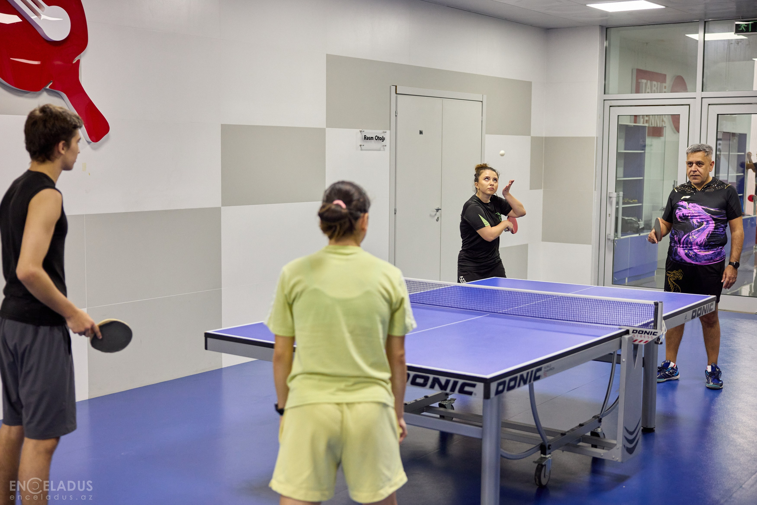 Table Tennis. Mix Tournament. Фотограф в Баку Kamran Enceladus