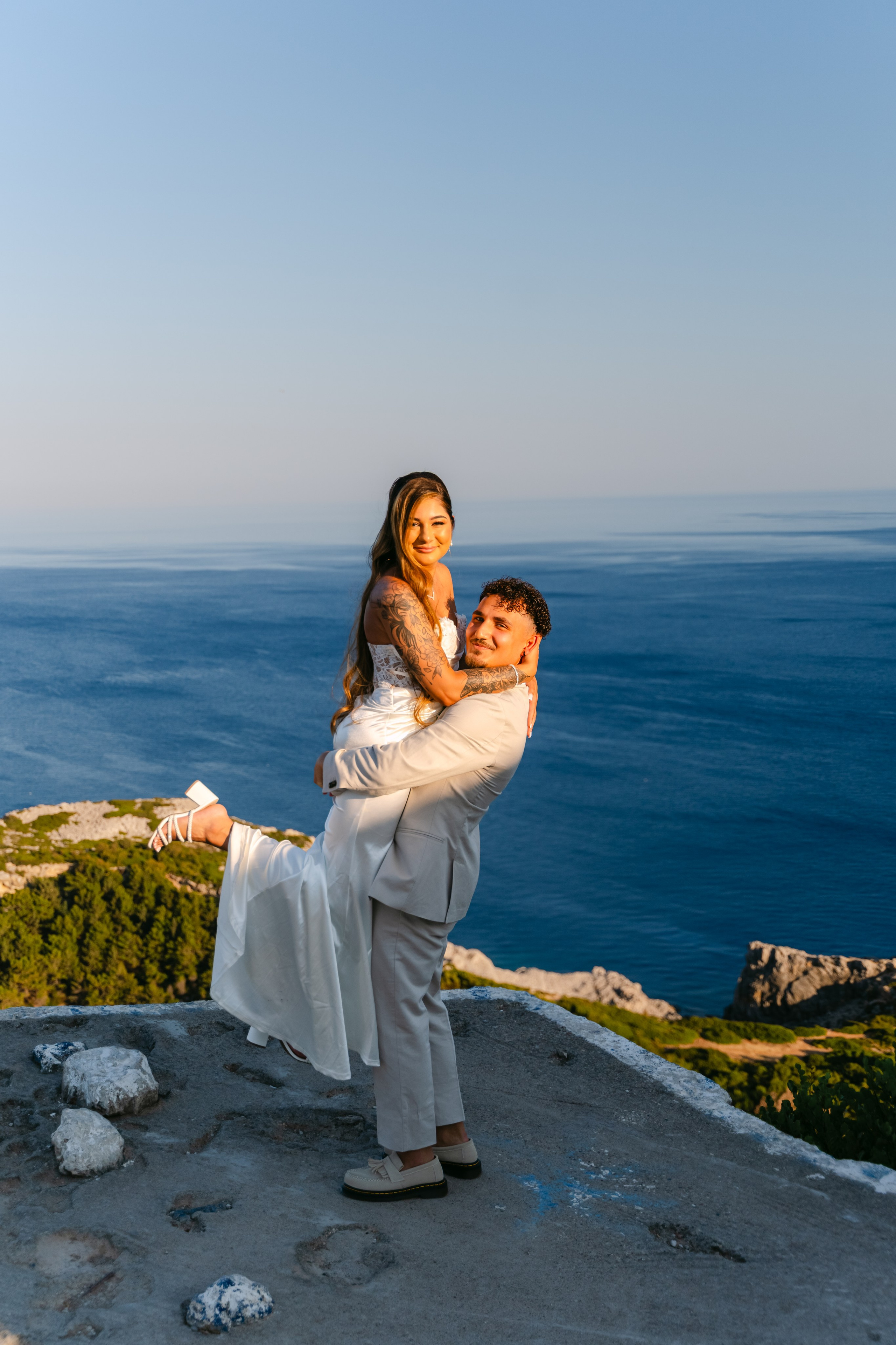 Saklina und Diego 11. 6. 26. Heiraten auf Rhodos | Deutschsprachige Hochzeitsplanerin Griechenland