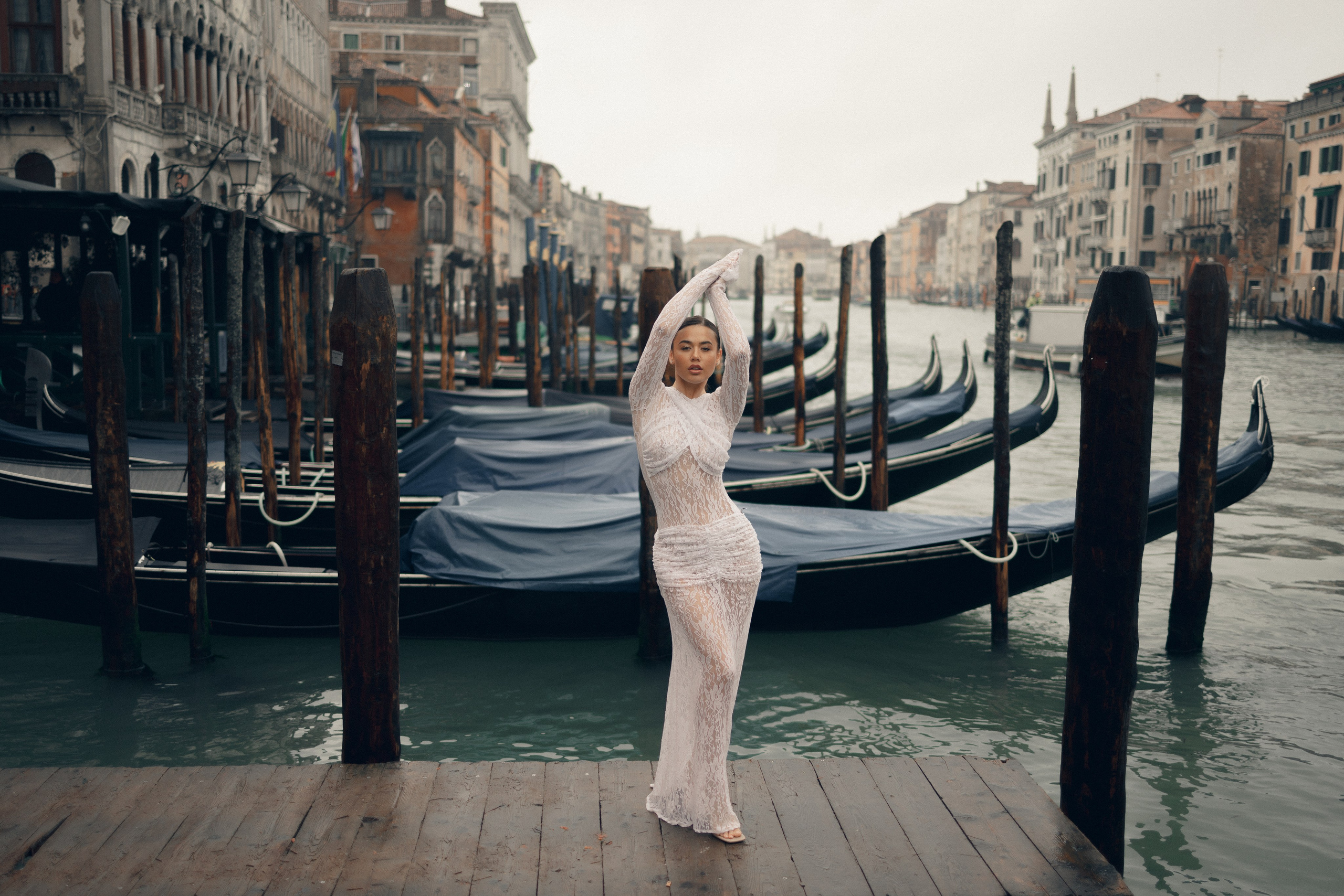 Marina. Фотограф в Венеции