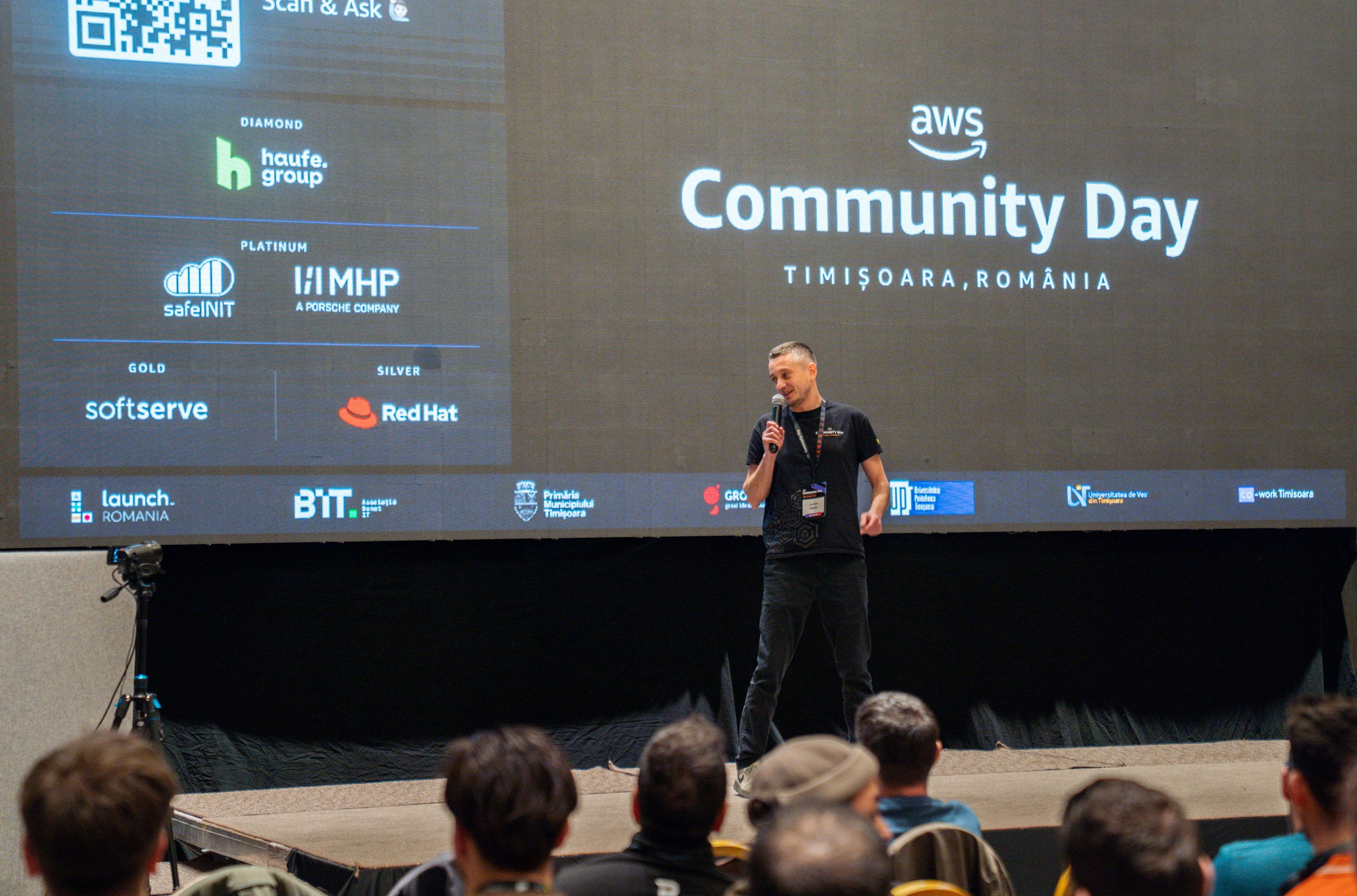 AWS Community Day 2025. Cozac Cristian Photographer