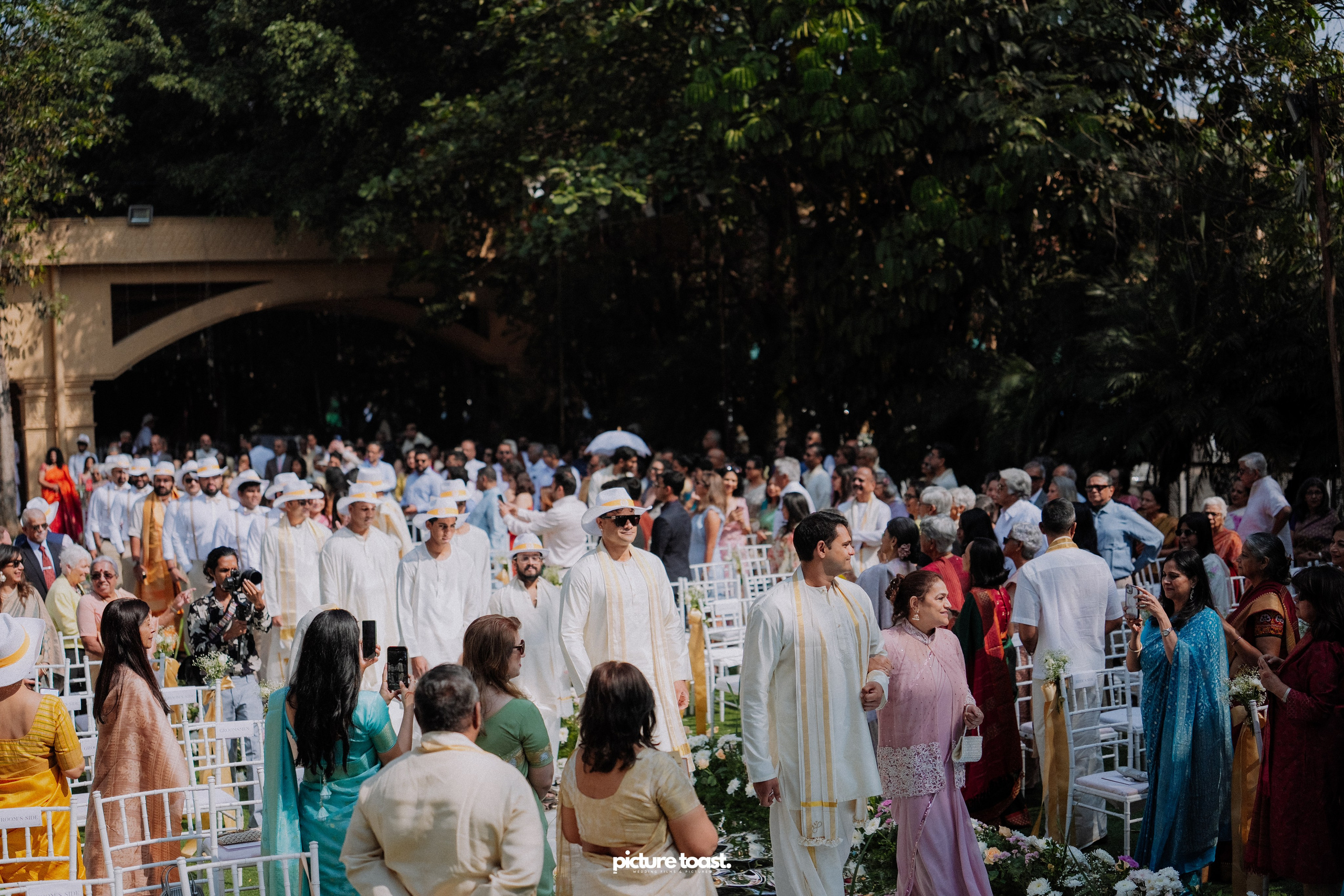 Blessing of Rajiv & Aashna. Fine art Wedding Photographers in India & Canada