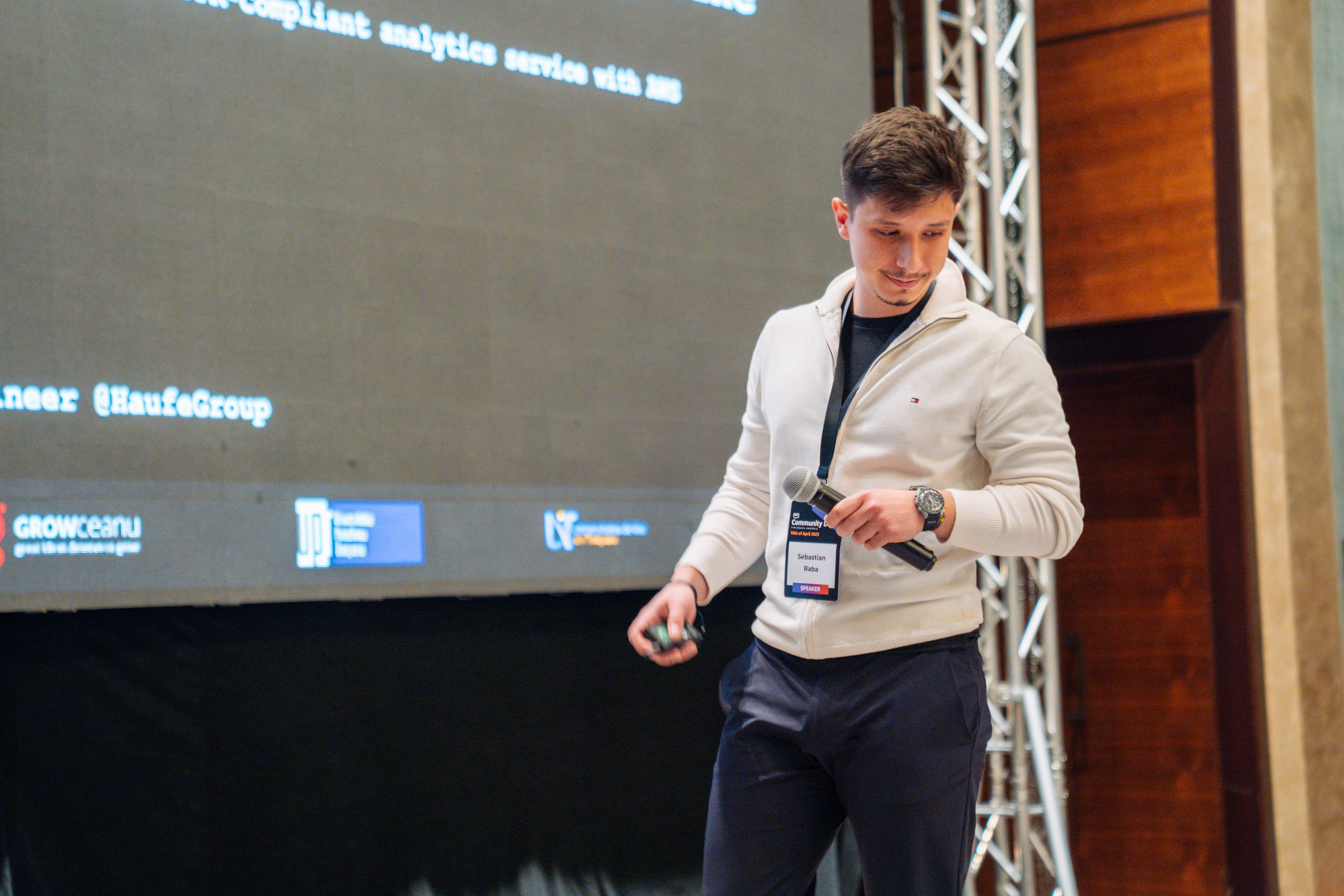 AWS Community Day 2025. Cozac Cristian Photographer