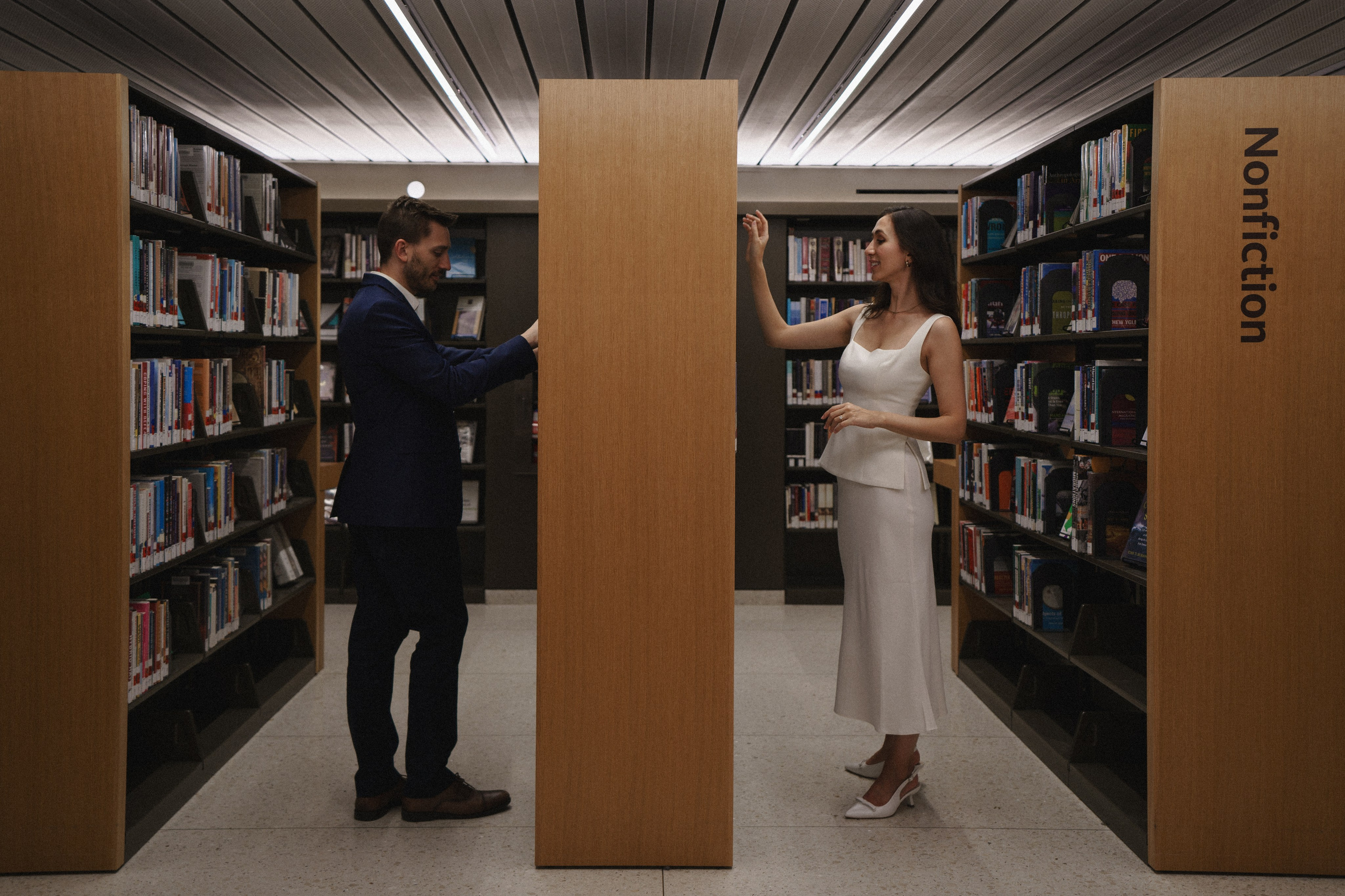 Library love story. New York + destination photographer