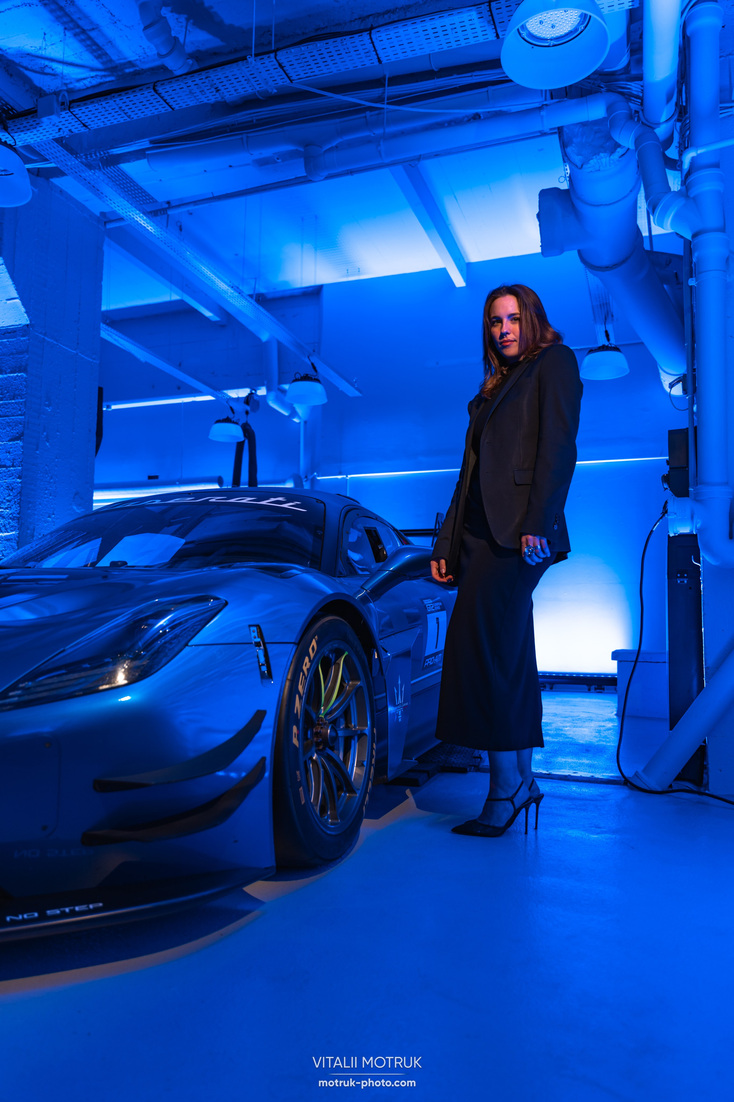 Maseratti Opening. Photographe de voitures à Paris — Vitalii Motruk