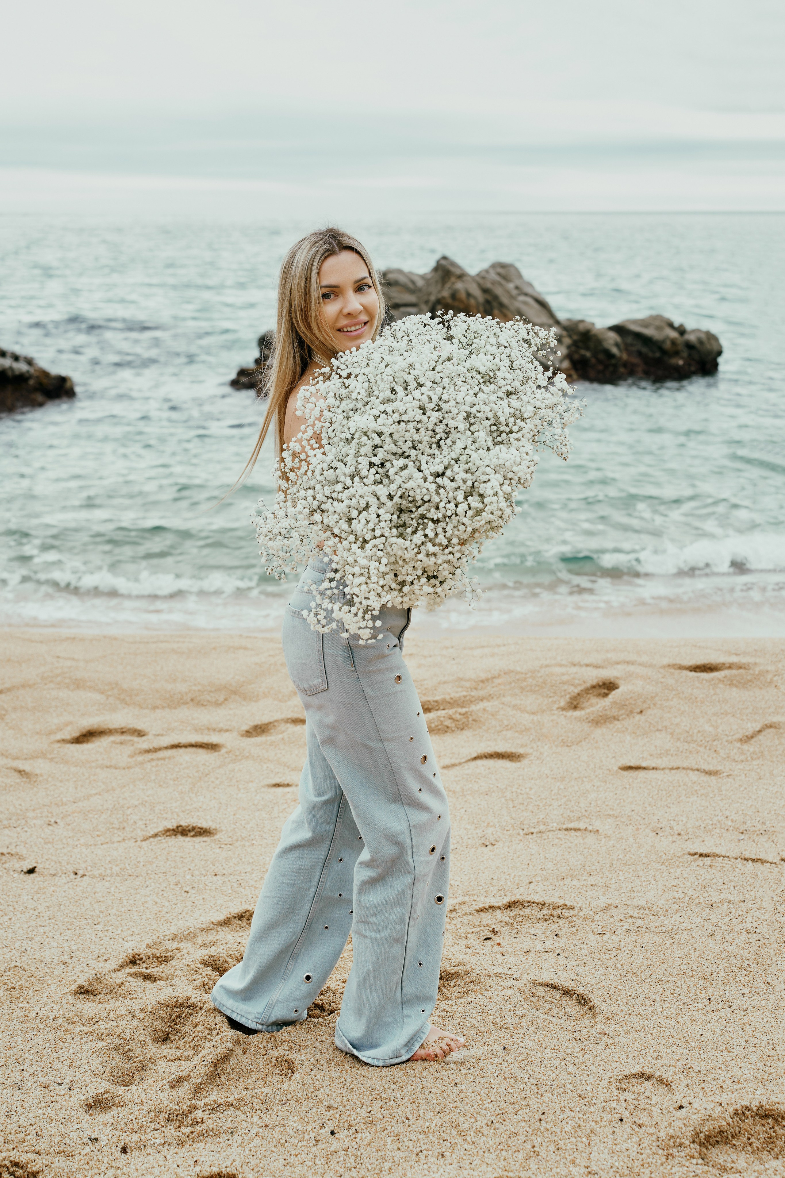 Адриана. Облако из цветов. Фотограф в Барселоне Жанна Захарченко
