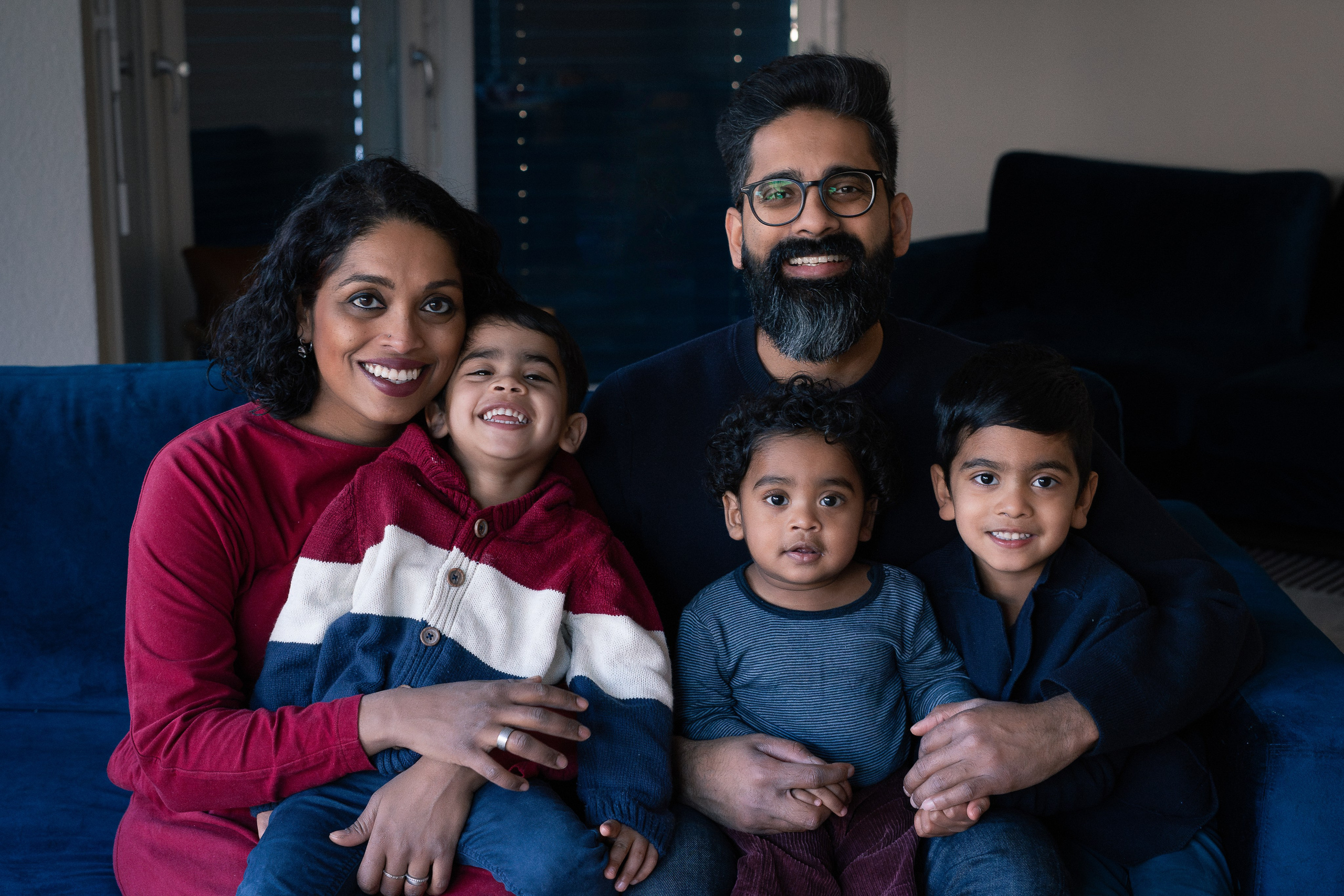 Happiness lies in being together. Family photographer Aargau Zurich