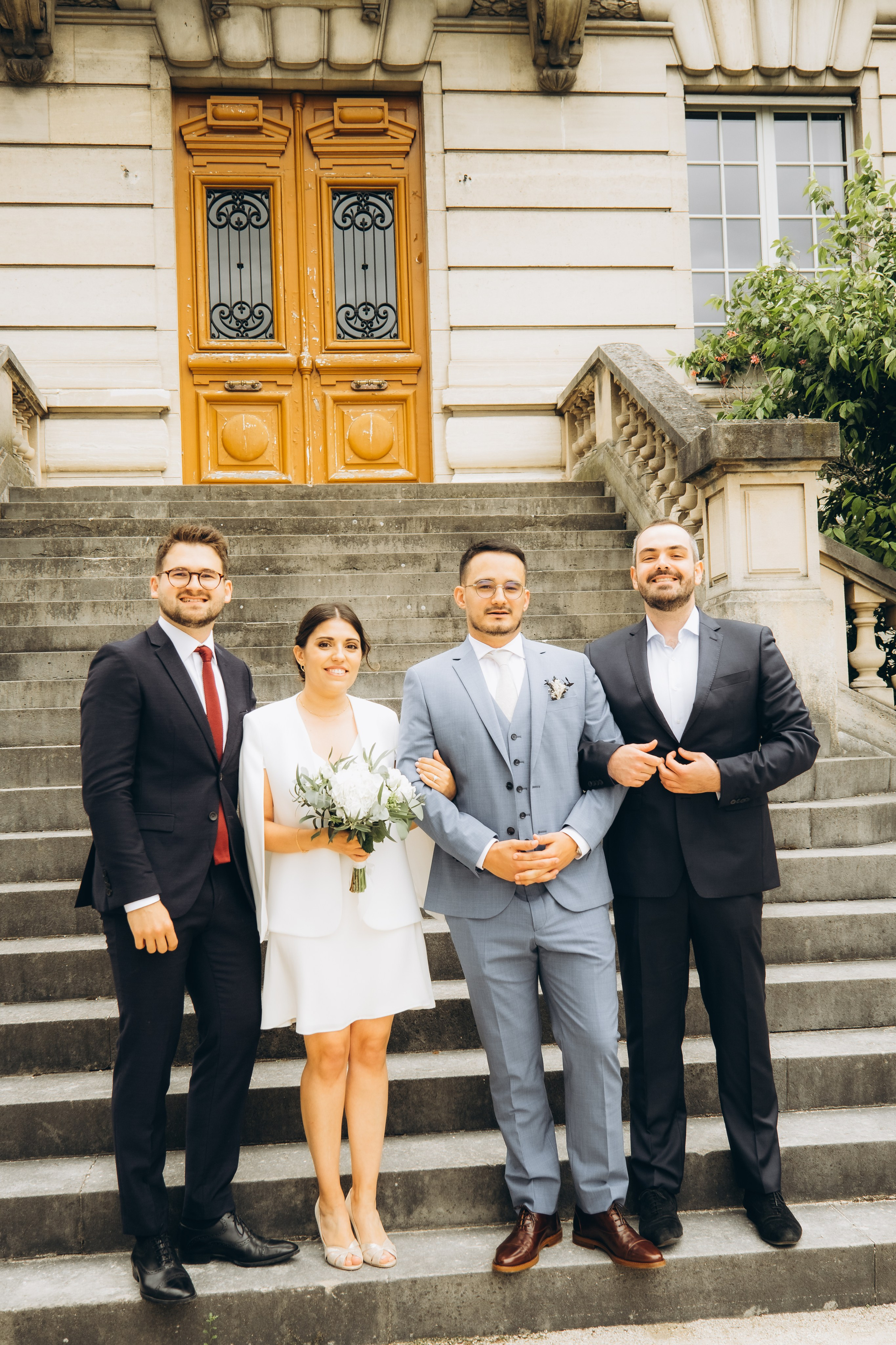 Liliana & Loic Wedding Day. Photographer in Paris Marina Chaput