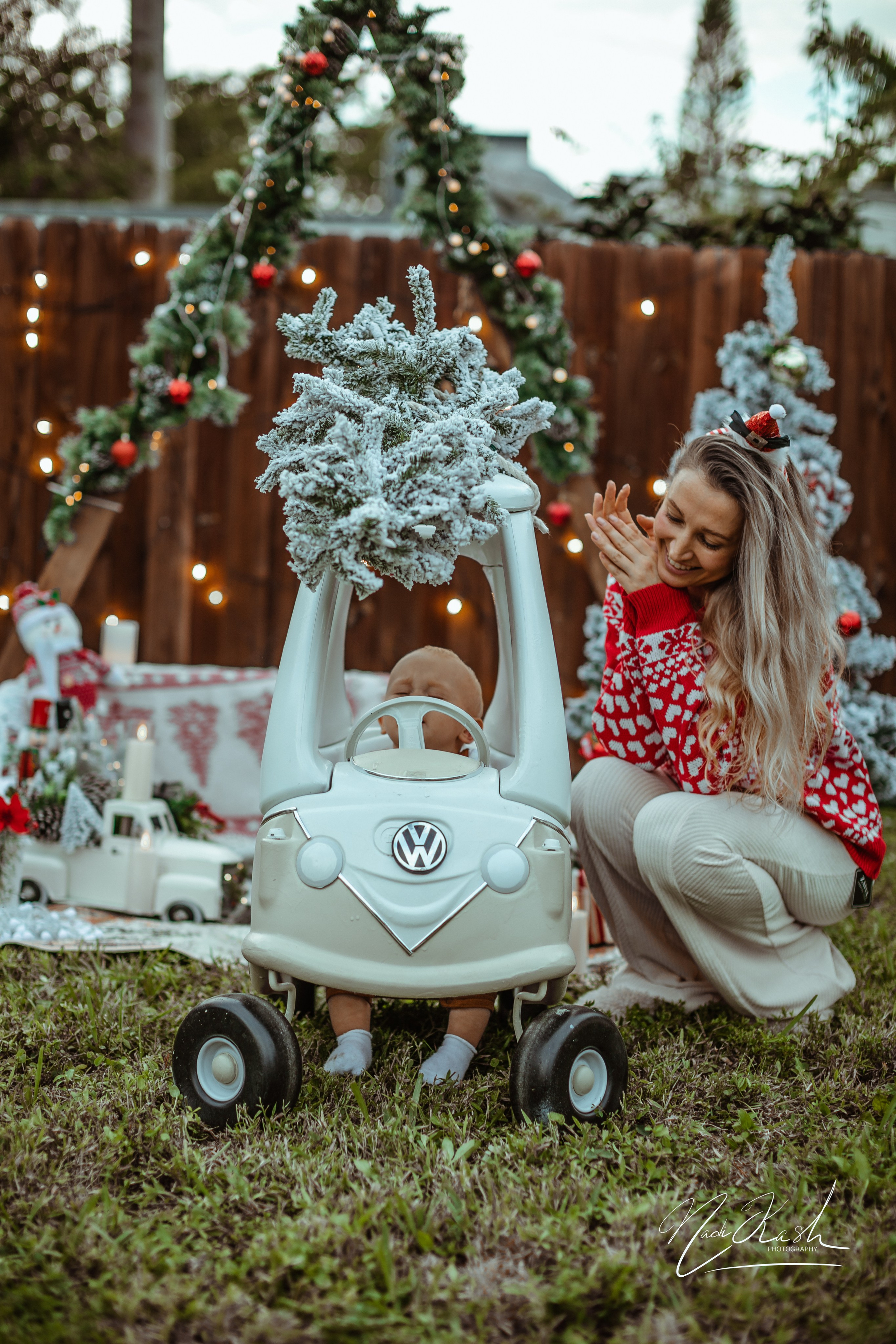 Christmas photoshoot. Photographer in Miami, Family photographer, Event, Wedding