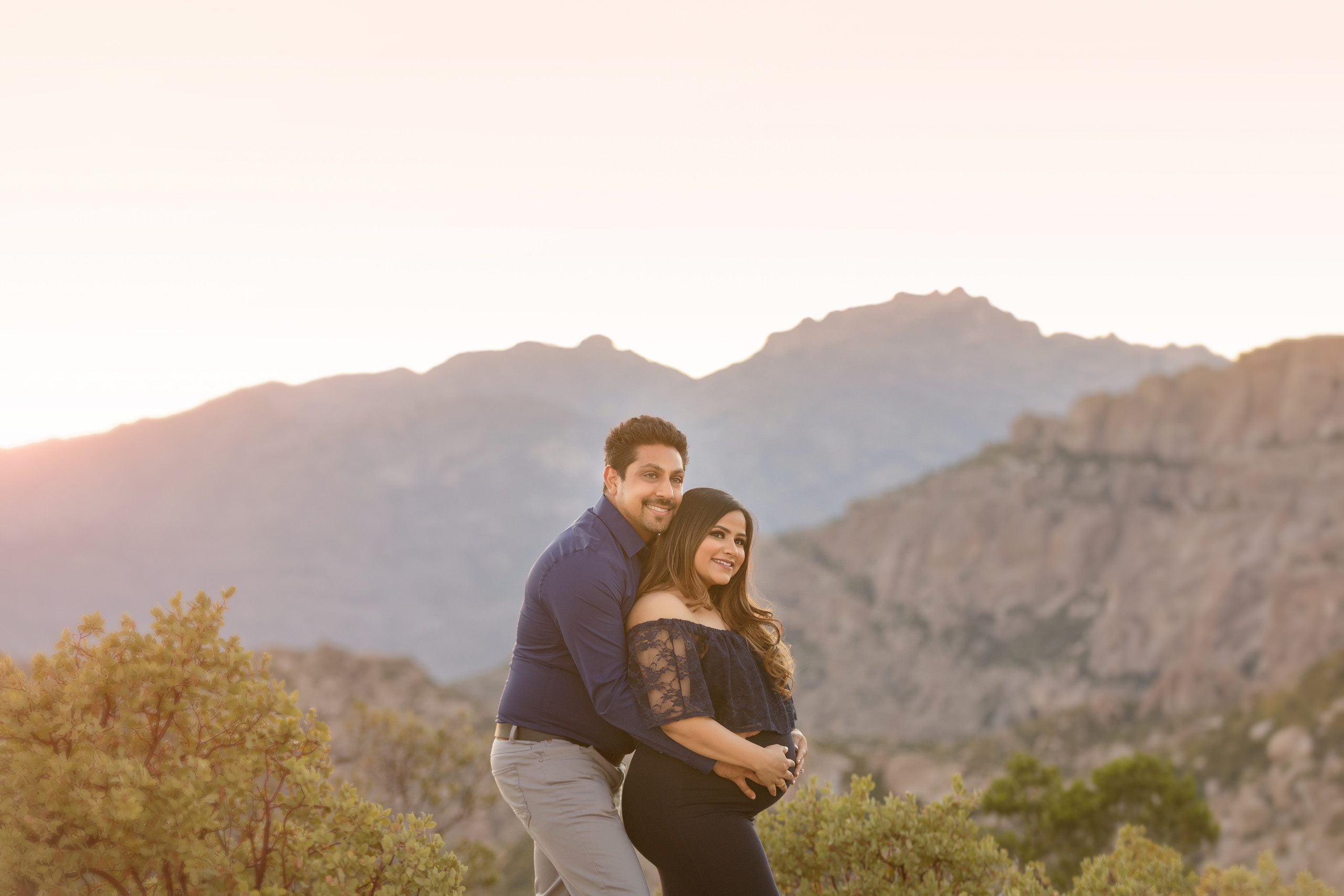 Maternity Photoshoot Mt. Lemmon. Anastasia Post: Wedding and Editorial Photography
