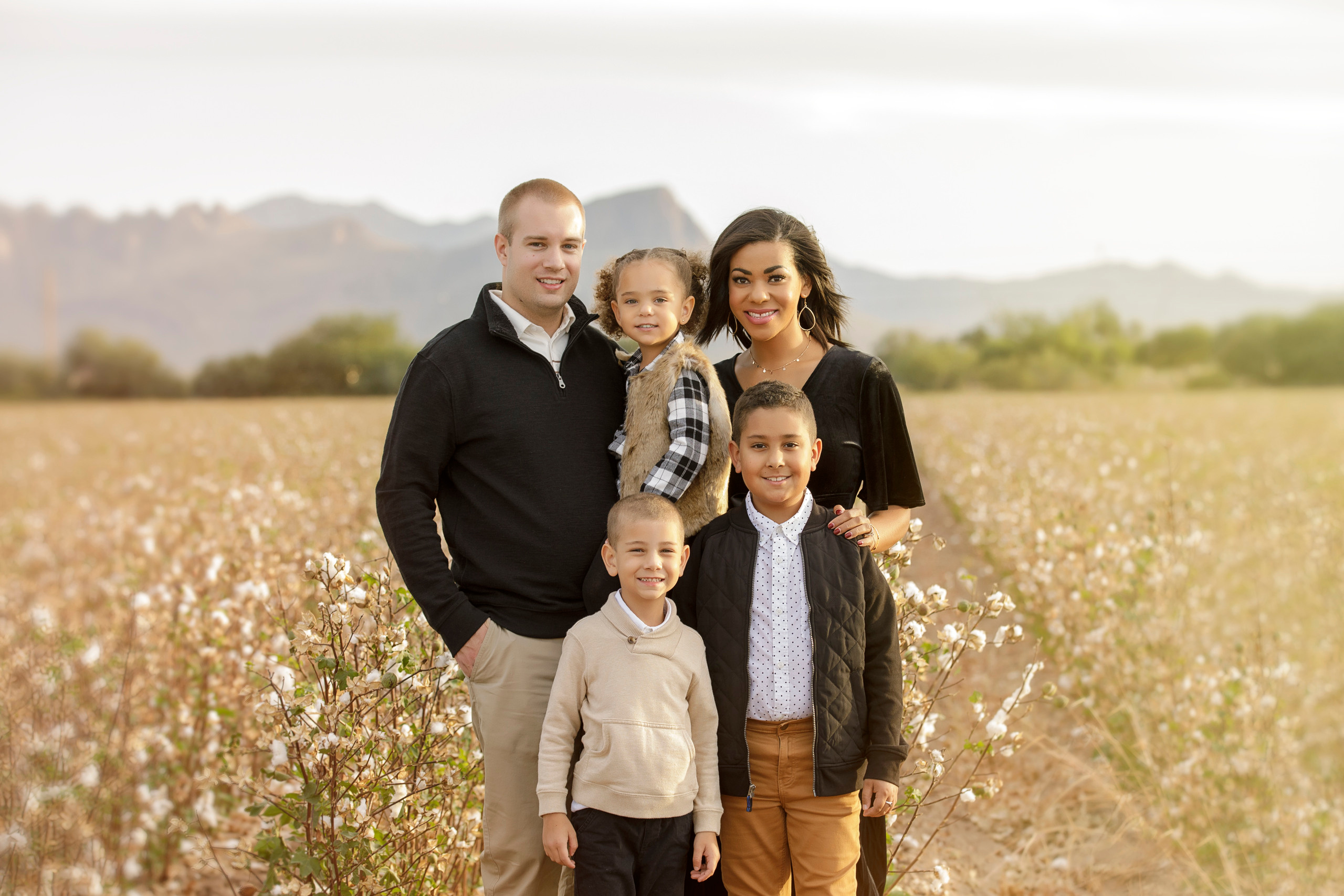 Family photoshoot in the cotton field…. Anastasia Post: Wedding and Editorial Photography