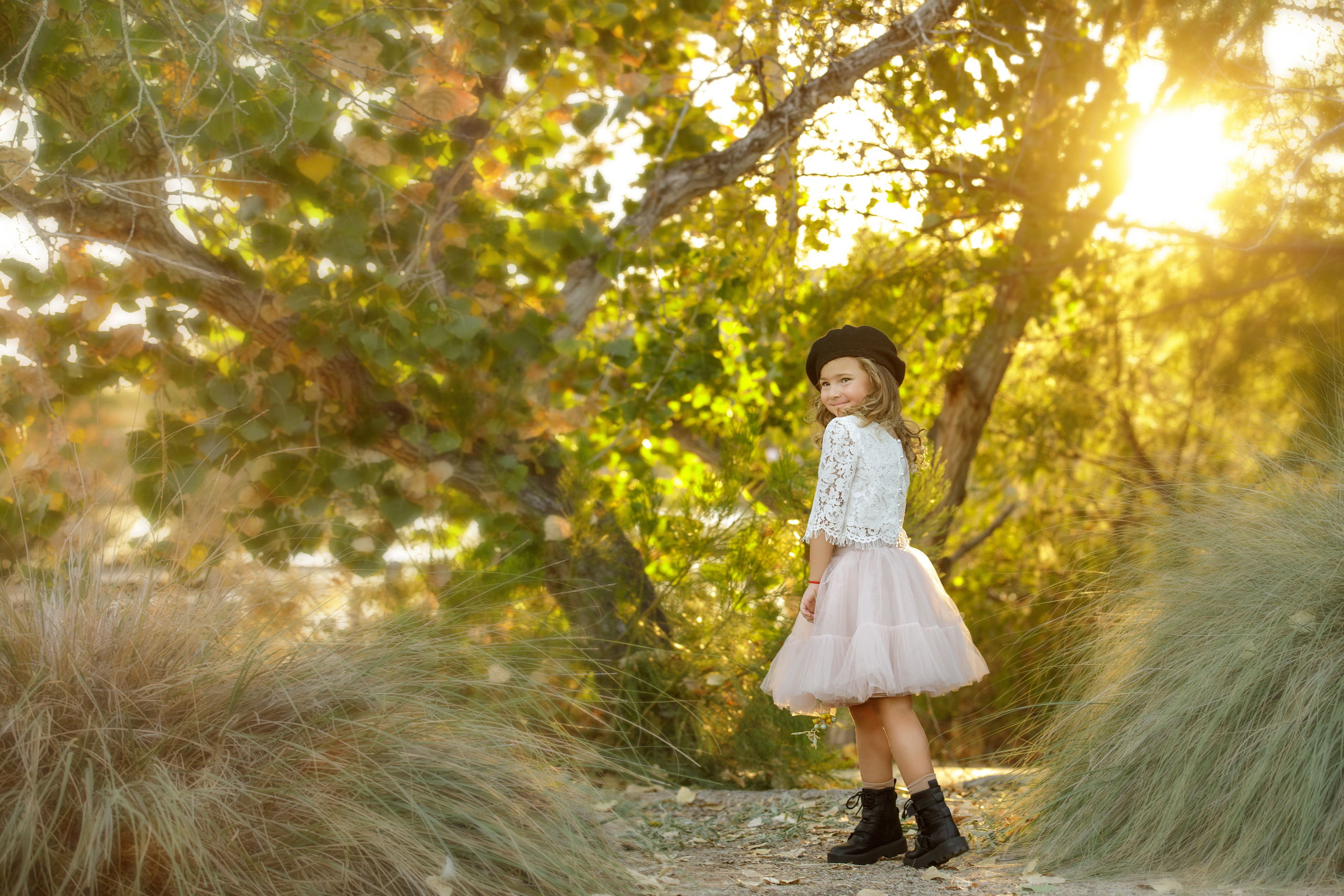 Photoshoot in Riparian Preserve. Anastasia Post: Wedding and Editorial Photography