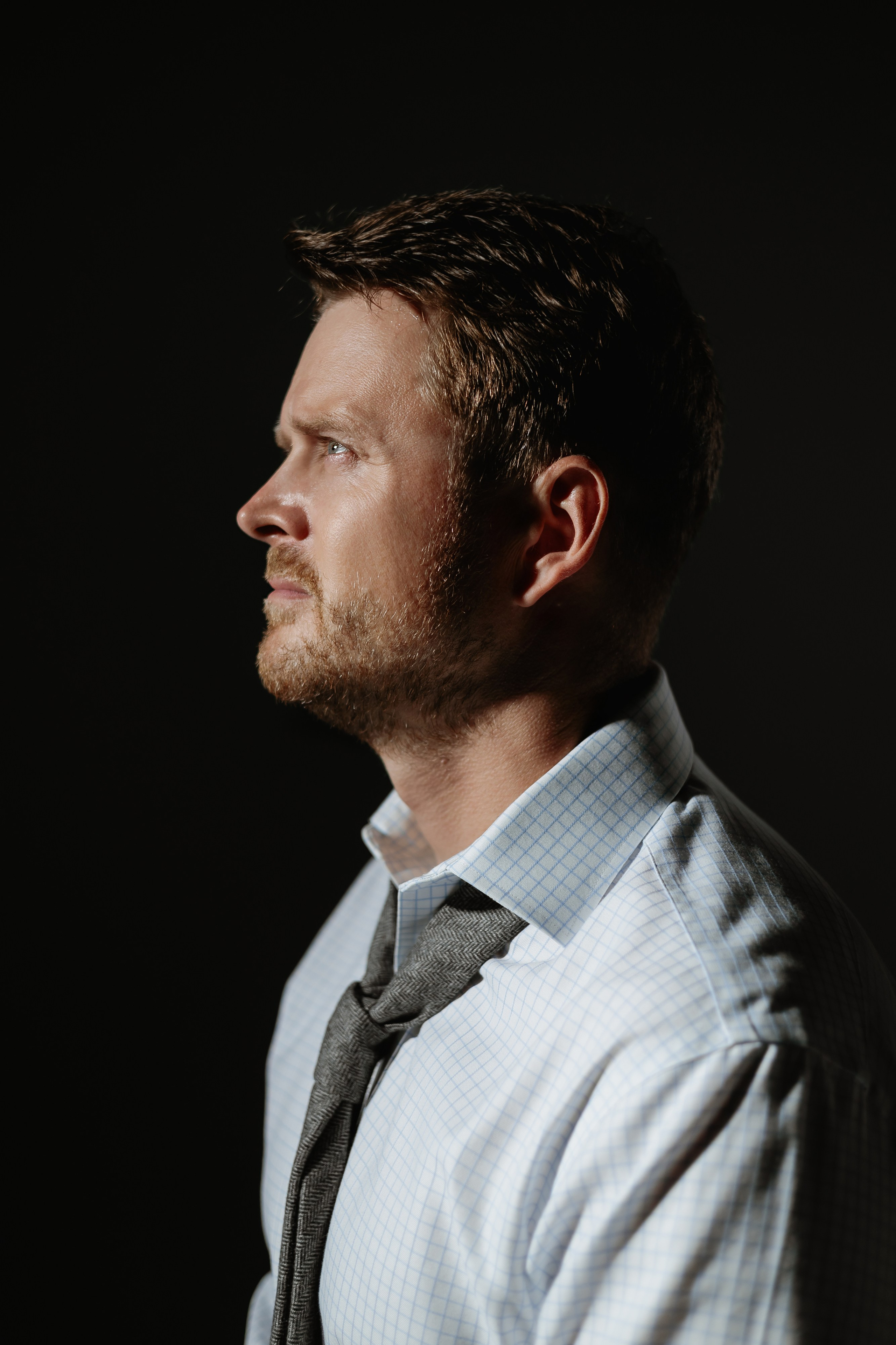 Male headshot. Elena Gorobets. Photographer in Zagreb