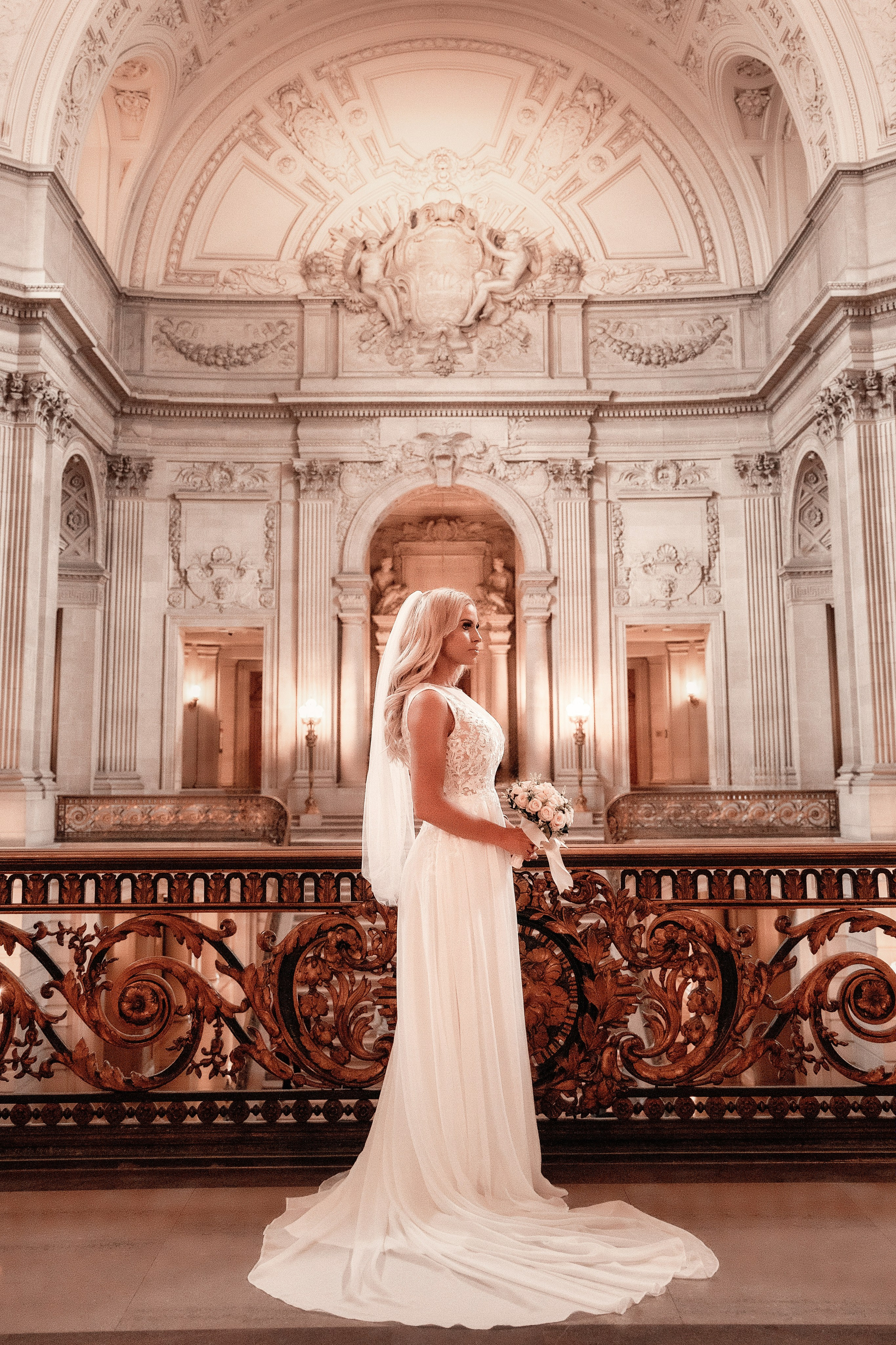 SF City Hall Wedding. Bay Area Photographer: family, maternity, love story, wedding