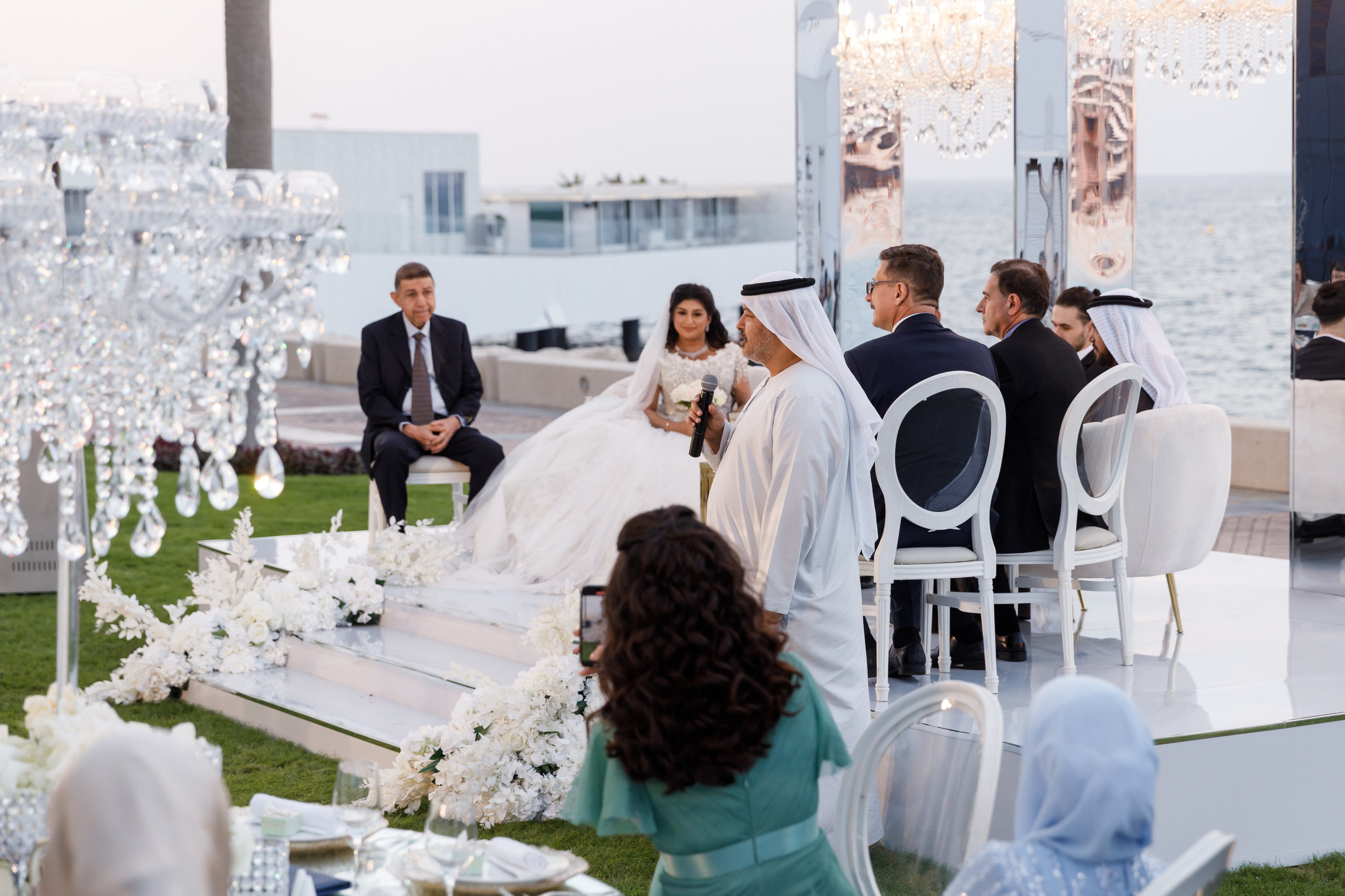 22/12/2023 Burj Al Arab wedding. Photographer Anna Curly | Weddings and Events in Dubai