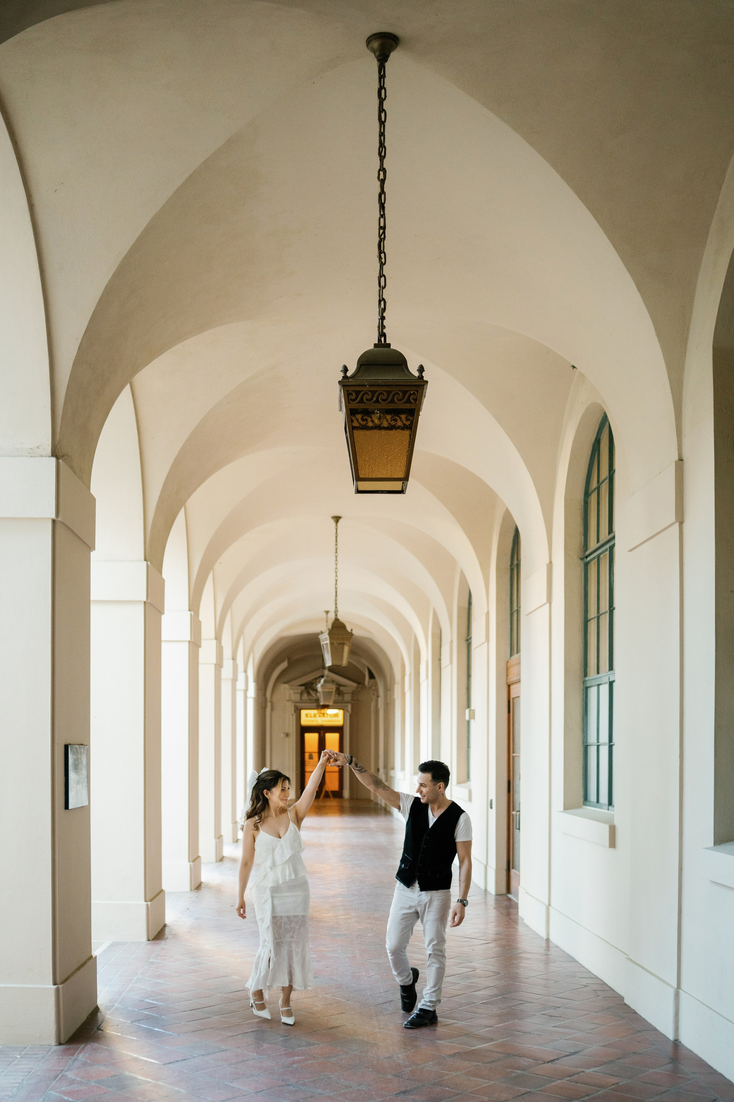 Pasadena City Hall Engagement Photoshoot, California. Wedding Photography & Videography Team in California, Los Angeles, San Francisco, San Diego and Travel
