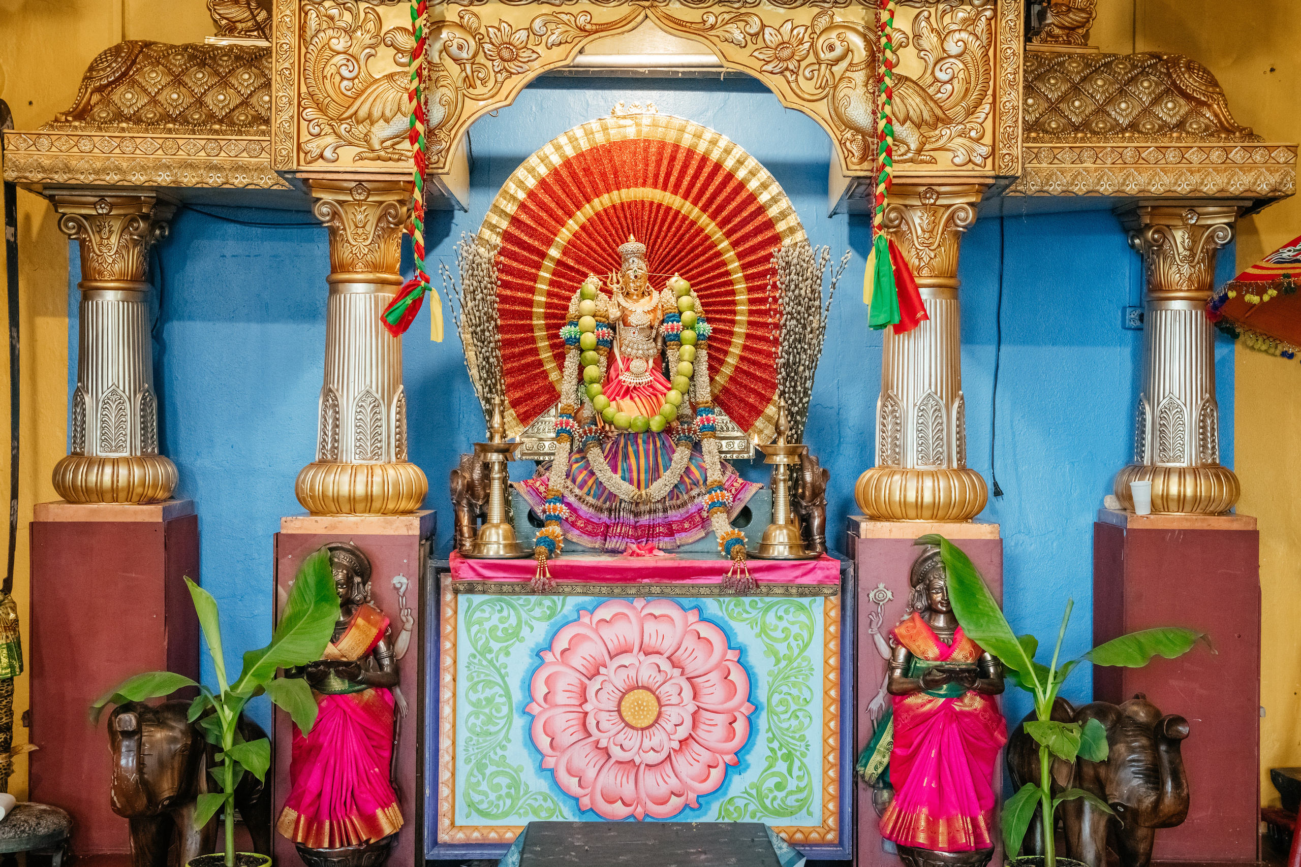 VIJETHA & BJÖRN Indian temple in Dürnten, Switzerland. I am Elena Altendorfer. Wedding photographer in Zurich and Switzerland