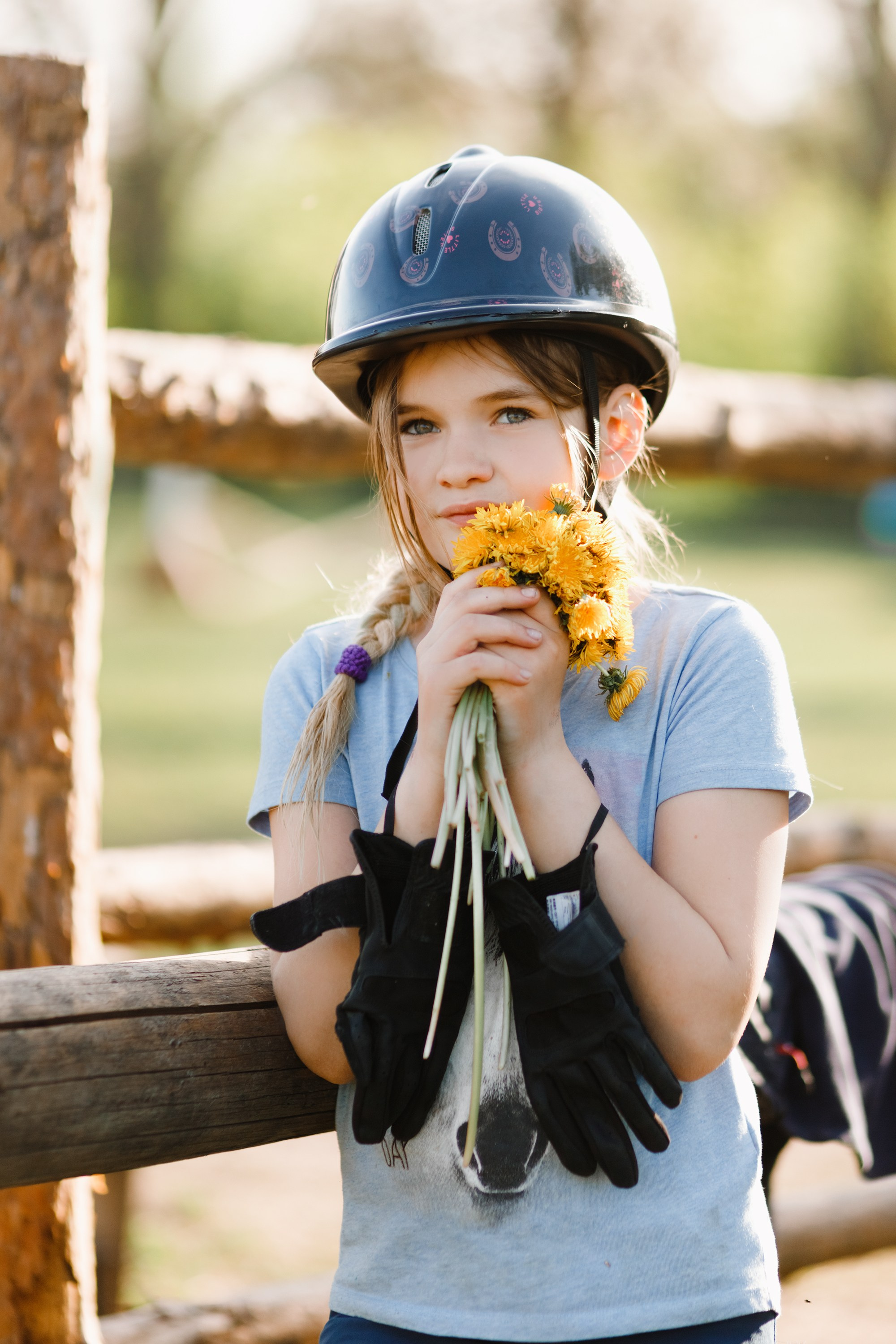 Girls & horses, summer. Kaja | fotograf psów we Wrocławiu