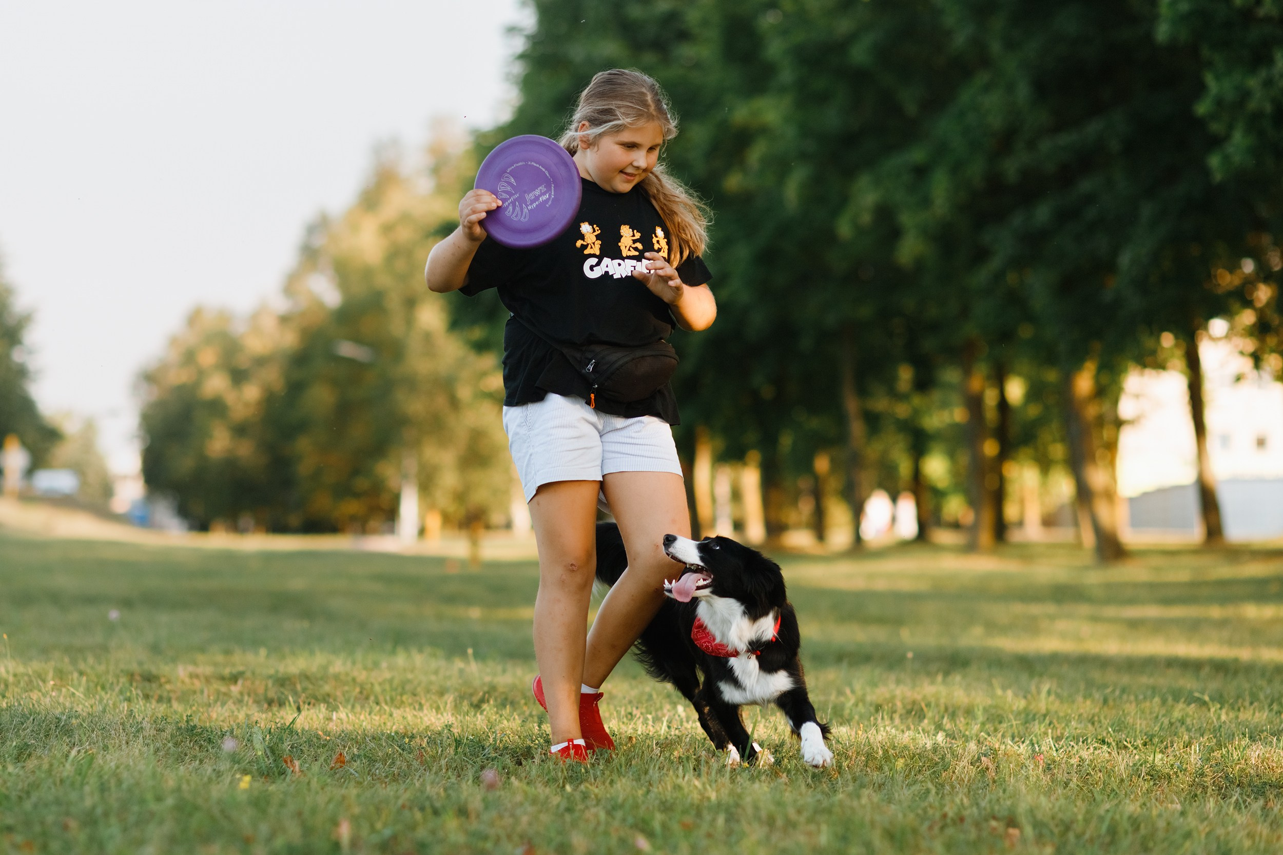 Frisbee workshop of Darya Lukina. Kaja | fotograf we Wrocławiu | ludzie i psy