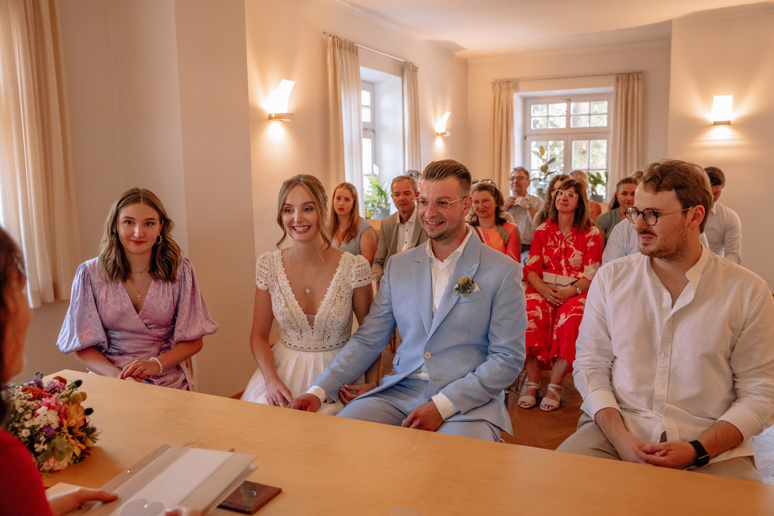 Gilching: Vanessa und Maxi. Hochzeitsfotograf München Taufe Familienfotograf Tanja Mauke