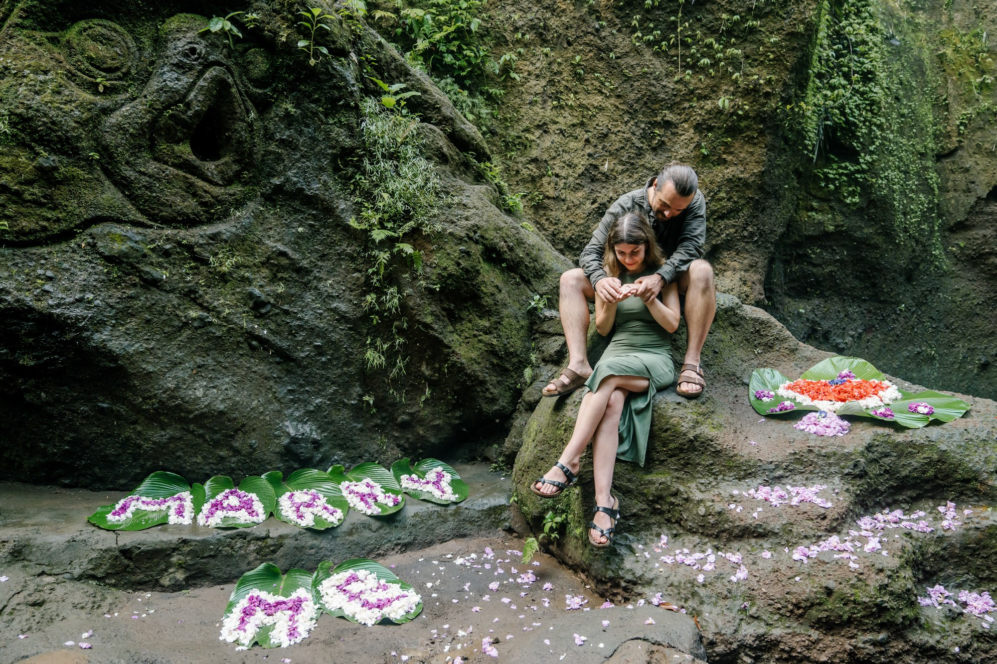 Marriage Proposal in Bali. Female Photographer in Bali