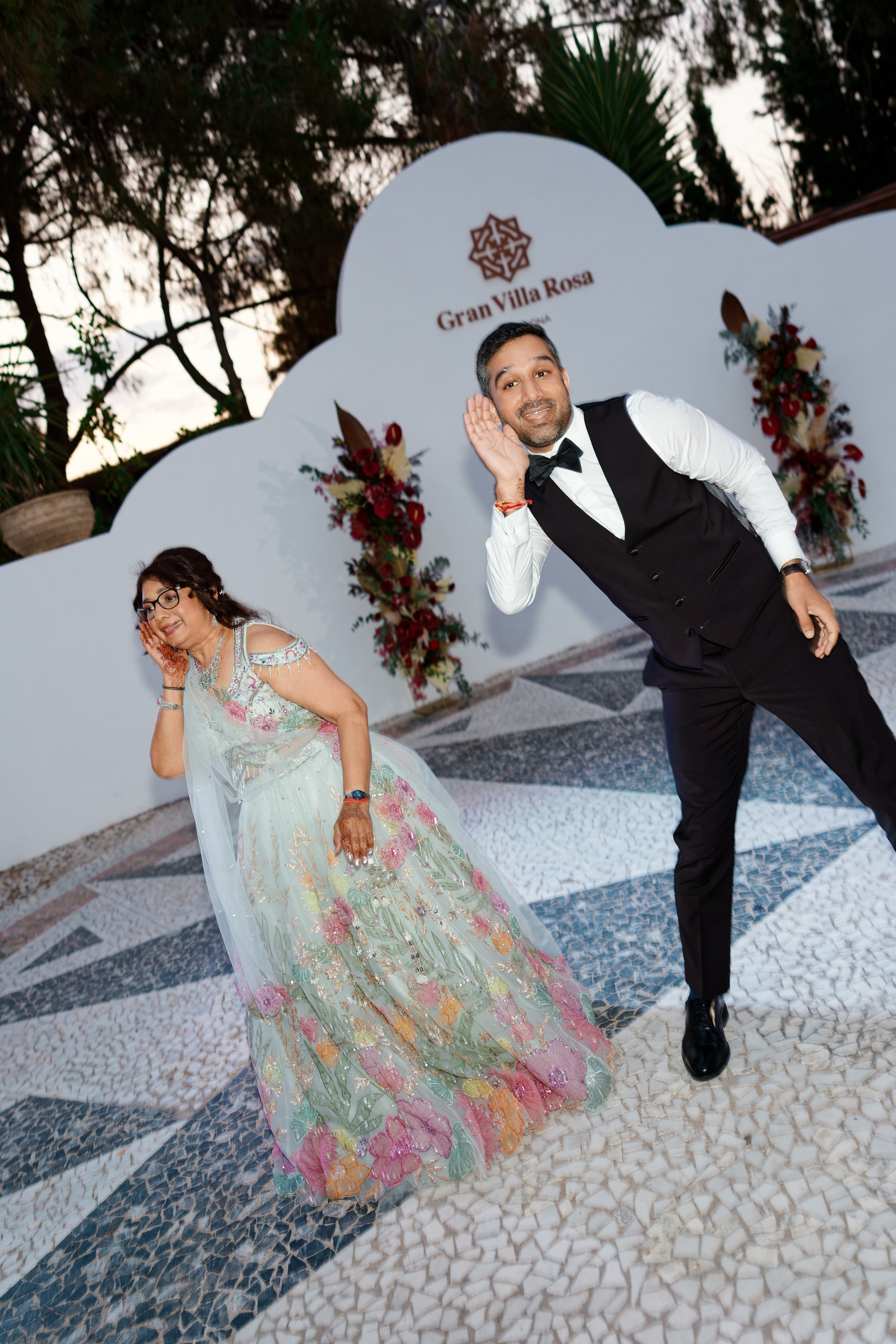 Indian wedding at Gran Villa Rosa, Barcelona