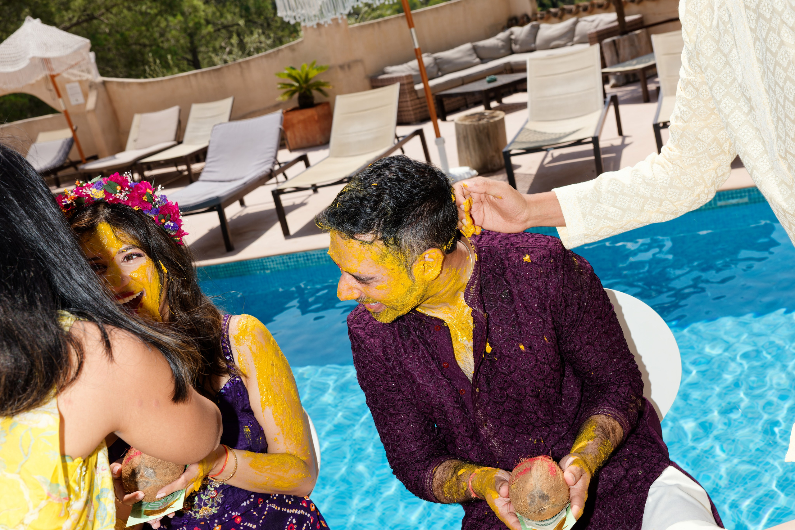 Haldi Ceremony & Mehndi Night & pre-wedding dinner, Barcelona