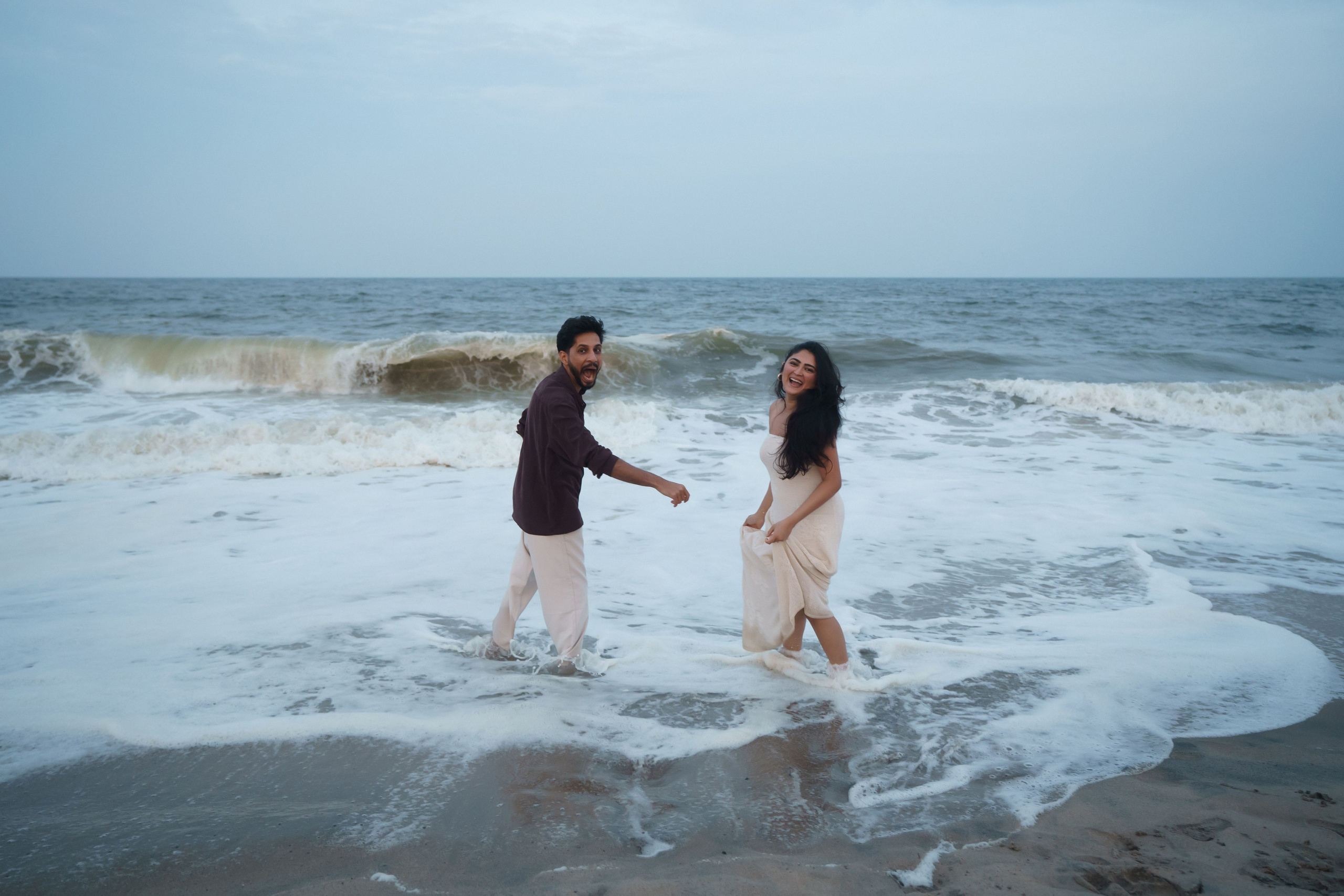 Beach engagement. New York + travel photographer