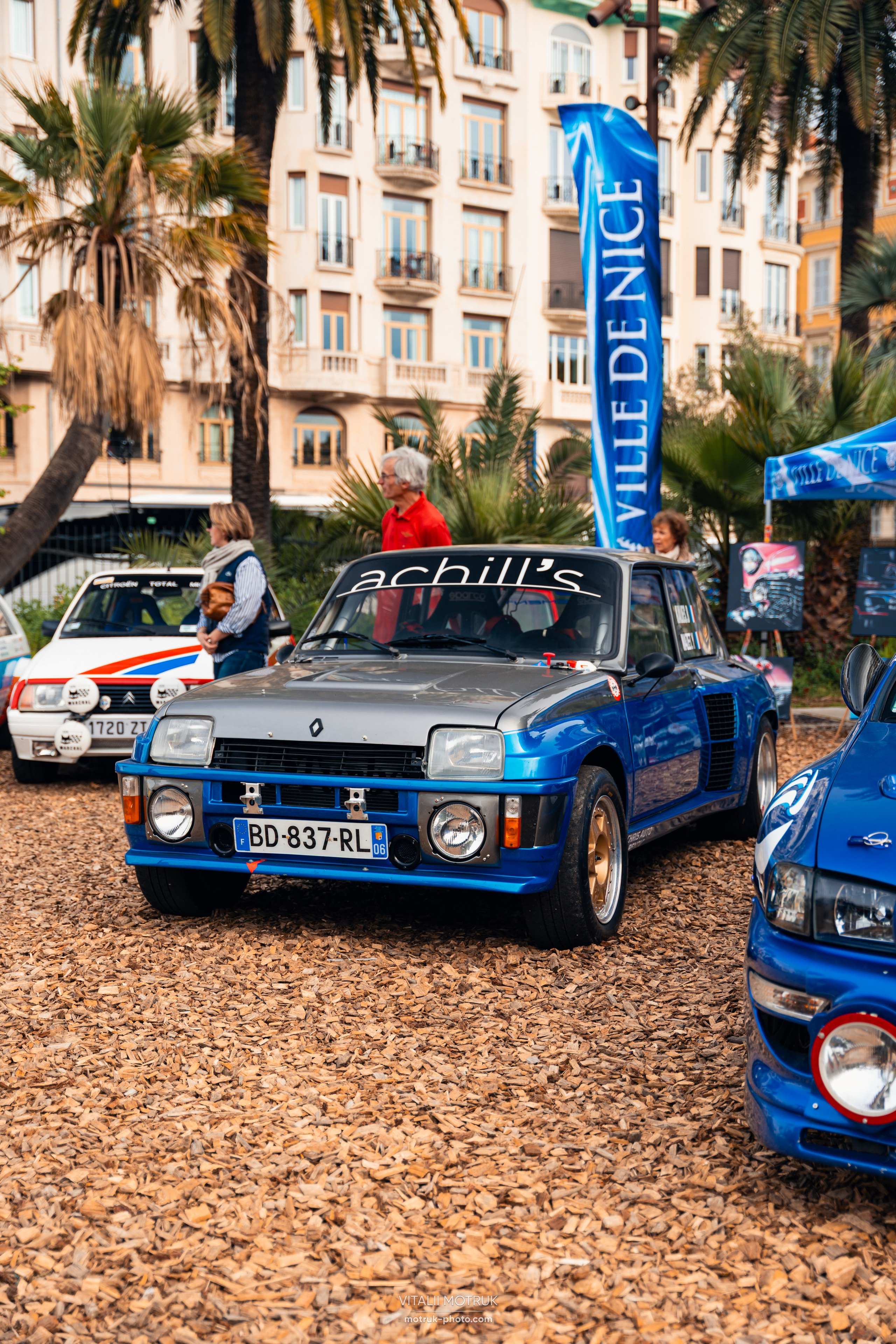 Legends de Nice. Photographe de voitures à Paris — Vitalii Motruk