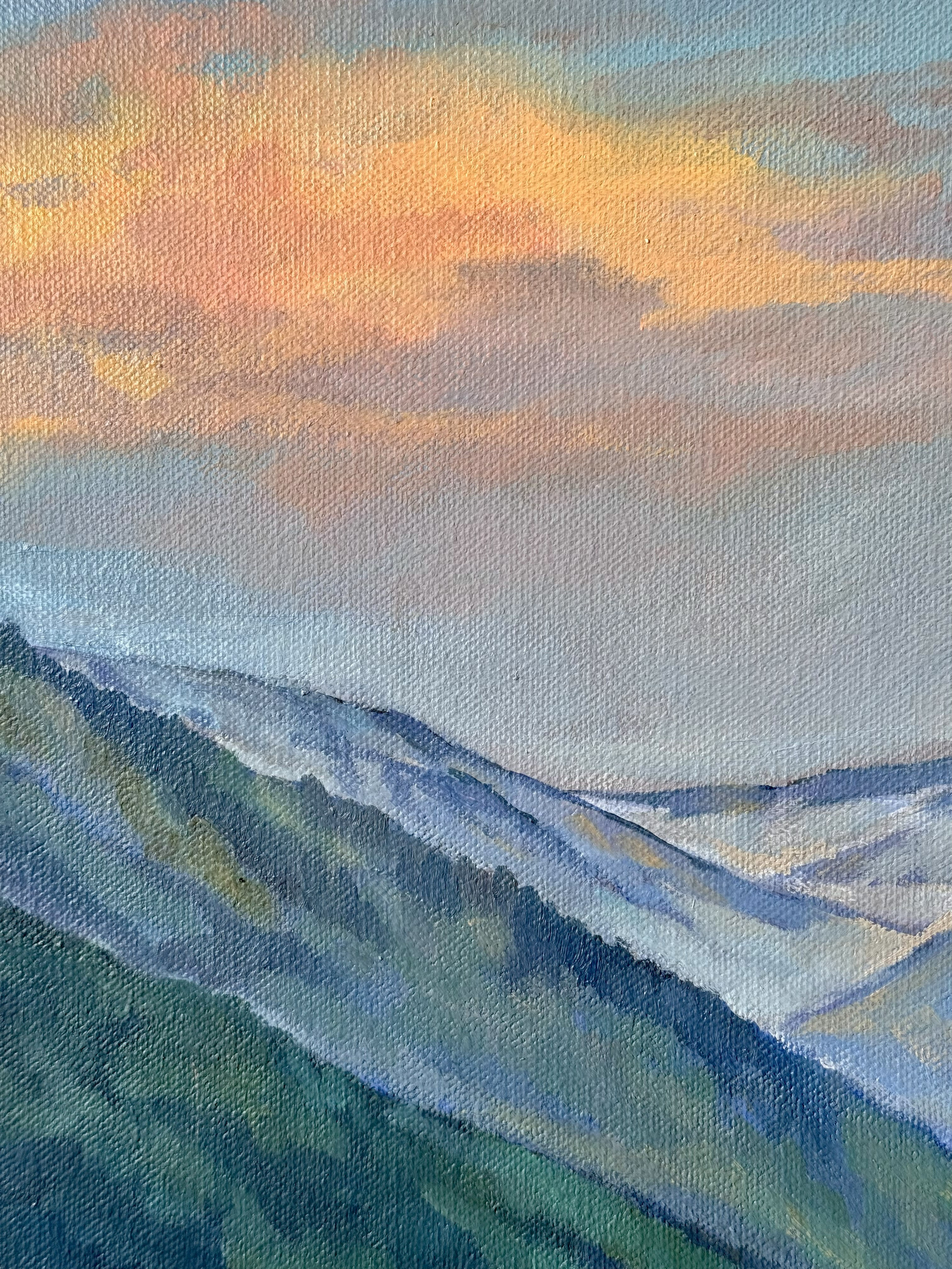 «In mountains». Художник живописец Савелова Ольга