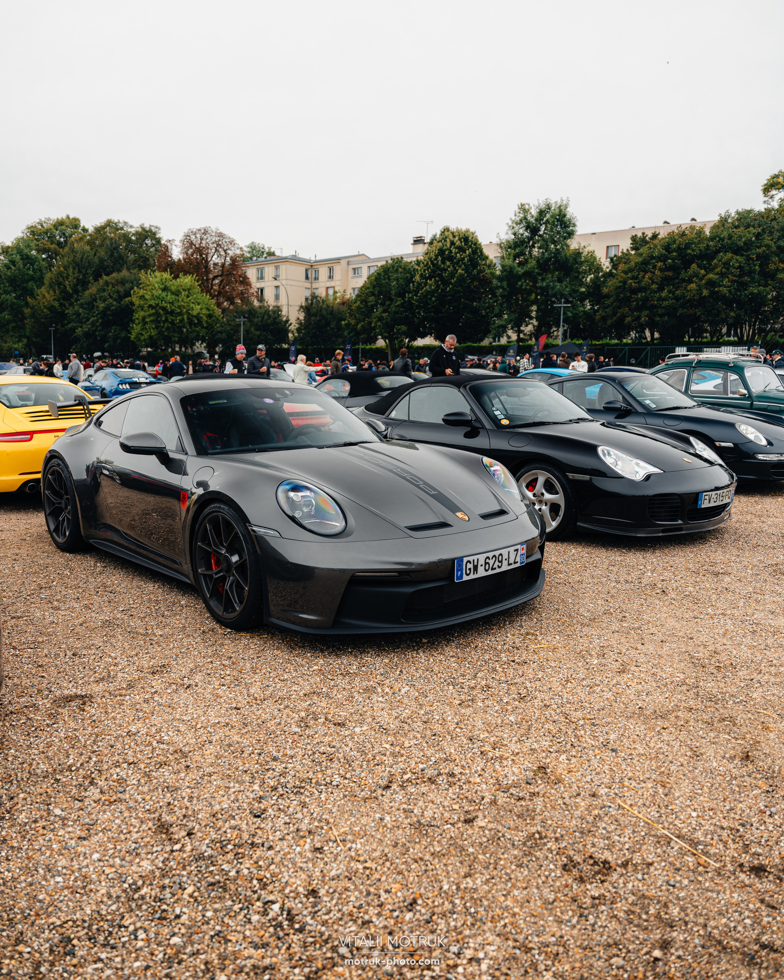 Cars and Coffee 29 septembre 2024. Photographe de voitures à Paris — Vitalii Motruk