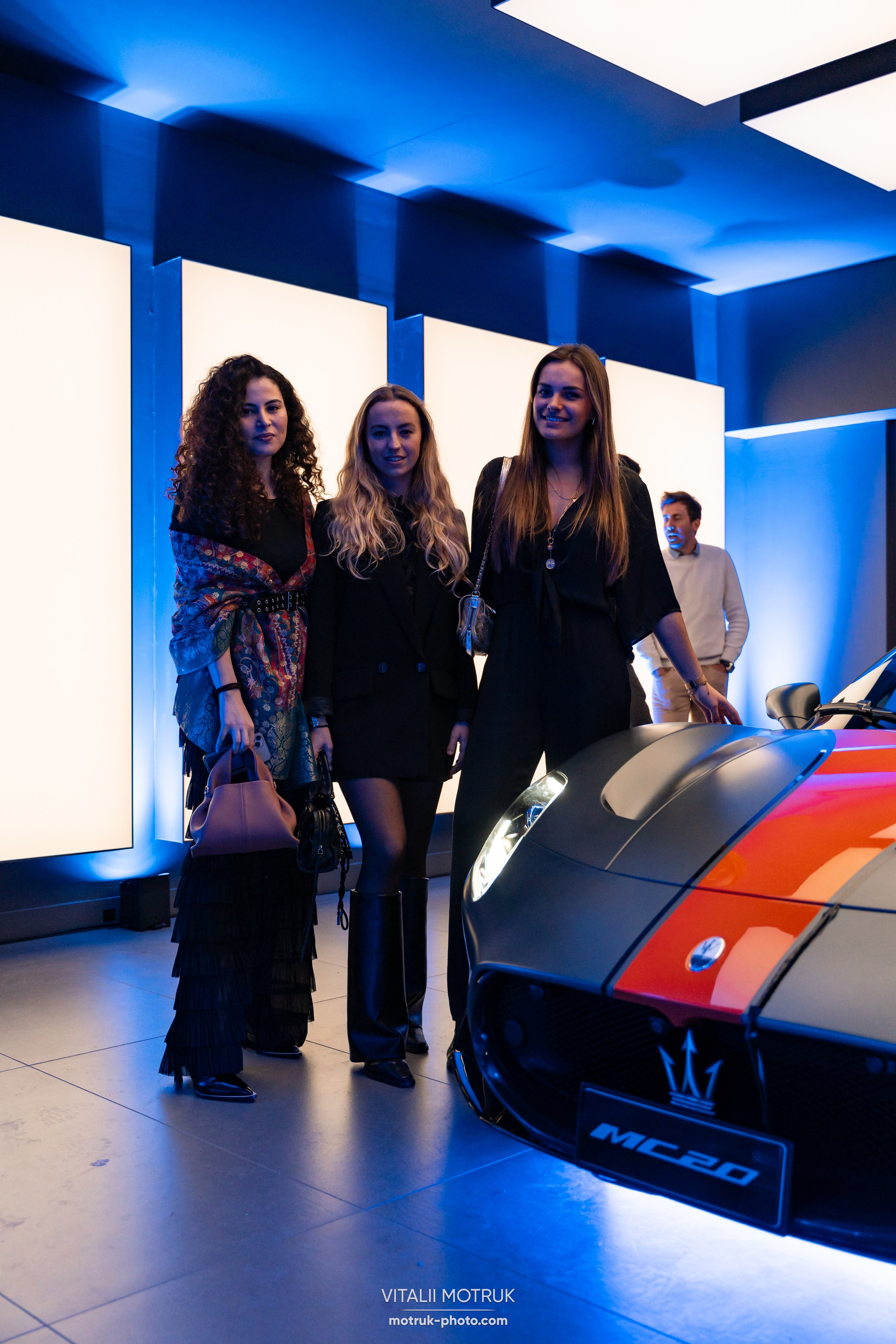 Maseratti Opening. Photographe de voitures à Paris — Vitalii Motruk