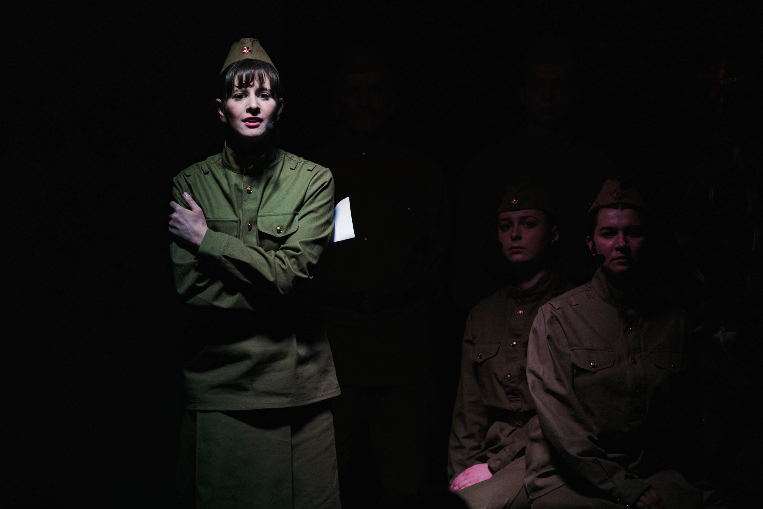 Спектакль "У войны не женское лицо" НМДТ "Образ", 2024 г. Фотограф: Адмакина Дарья