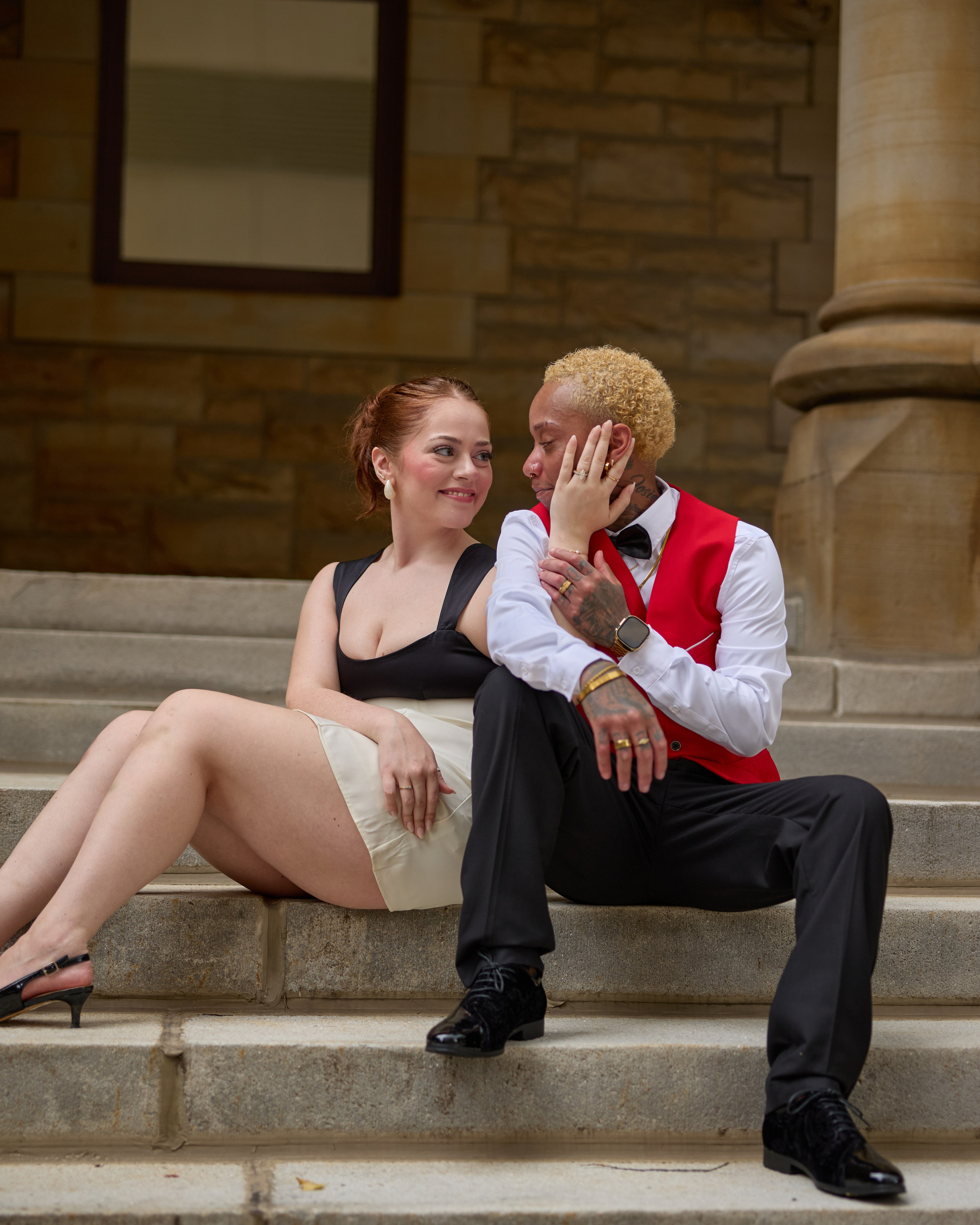 Josie & William Сity hall ceremonies +Photoshoot afterward, Columbus. Columbus Proposal & Wedding Photographer | Kovyphoto