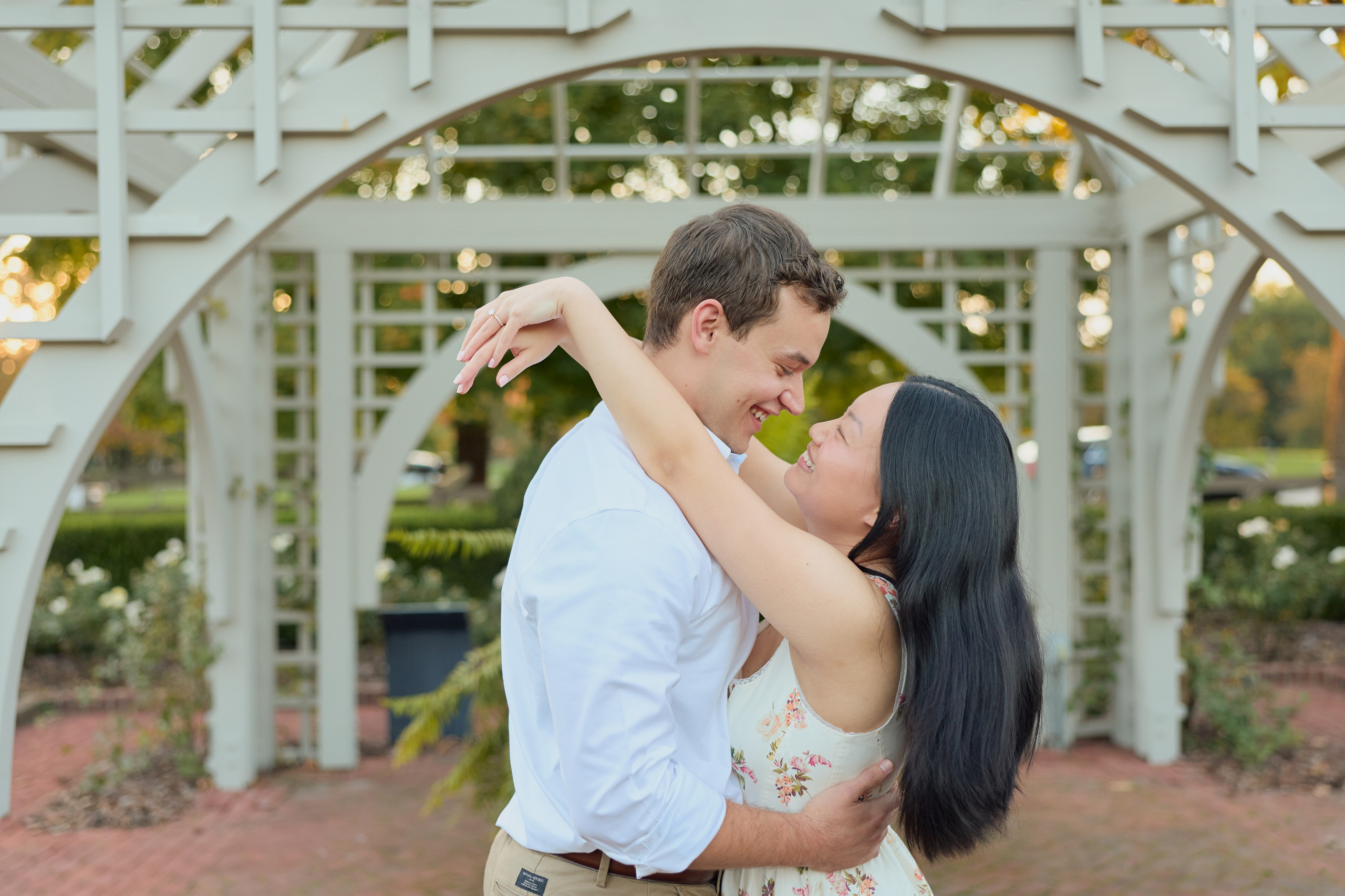 Franklin Park Gazebo Proposal | Columbus Ohio Photographer
