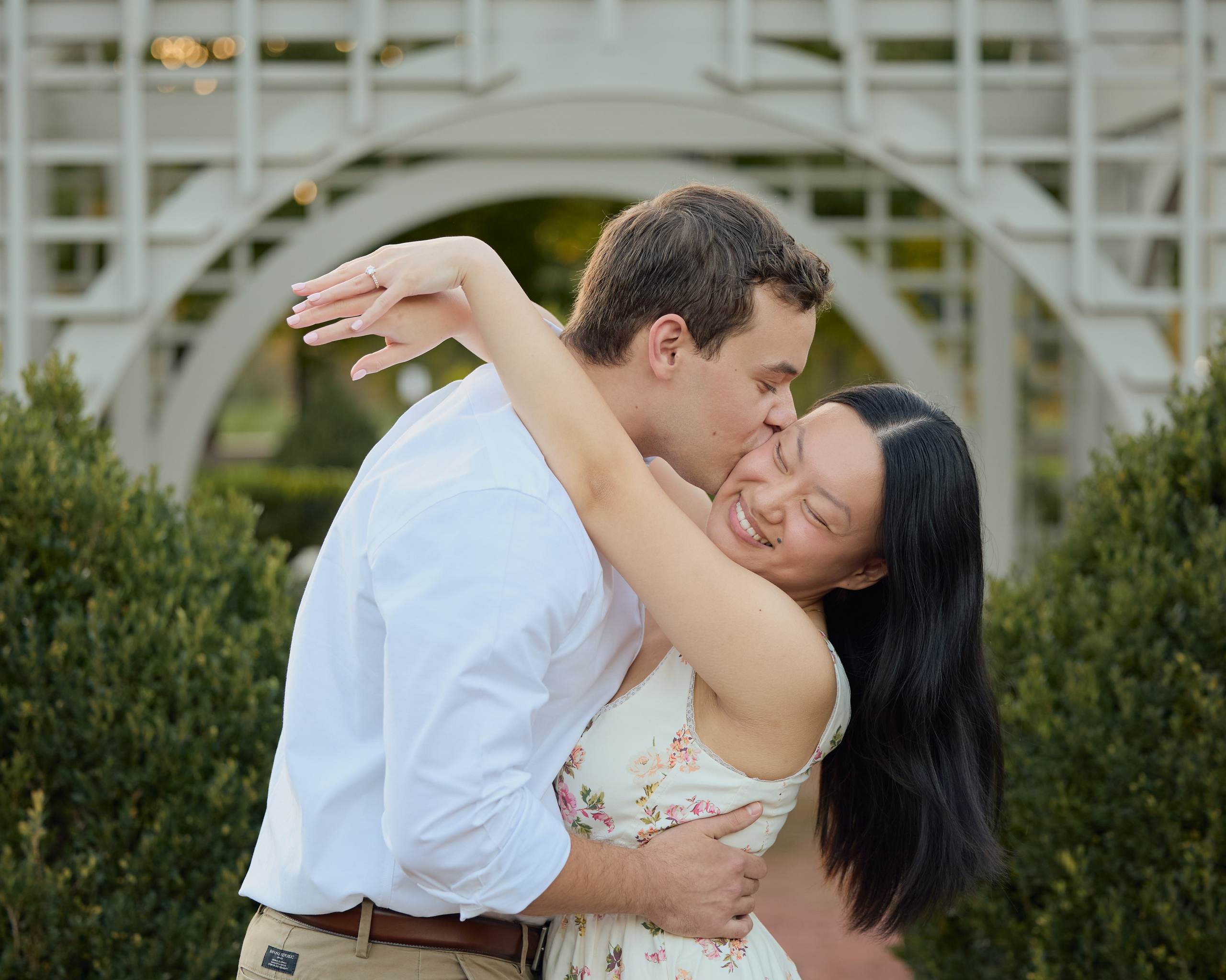 Franklin Park Gazebo Proposal | Columbus Ohio Photographer