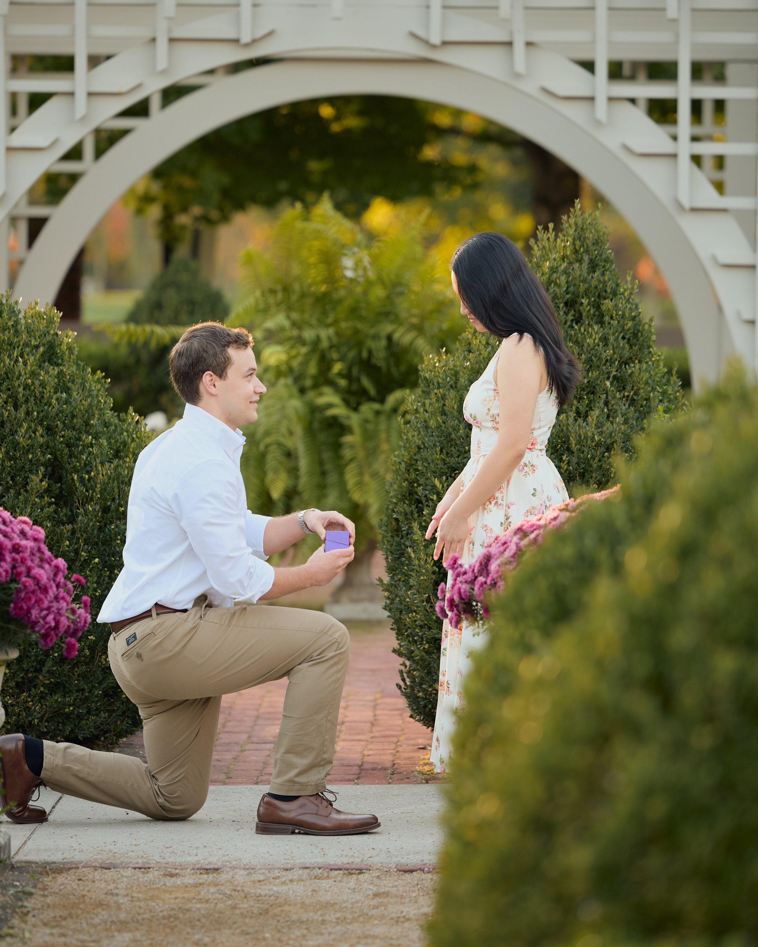 Franklin Park Gazebo Proposal | Columbus Ohio Photographer