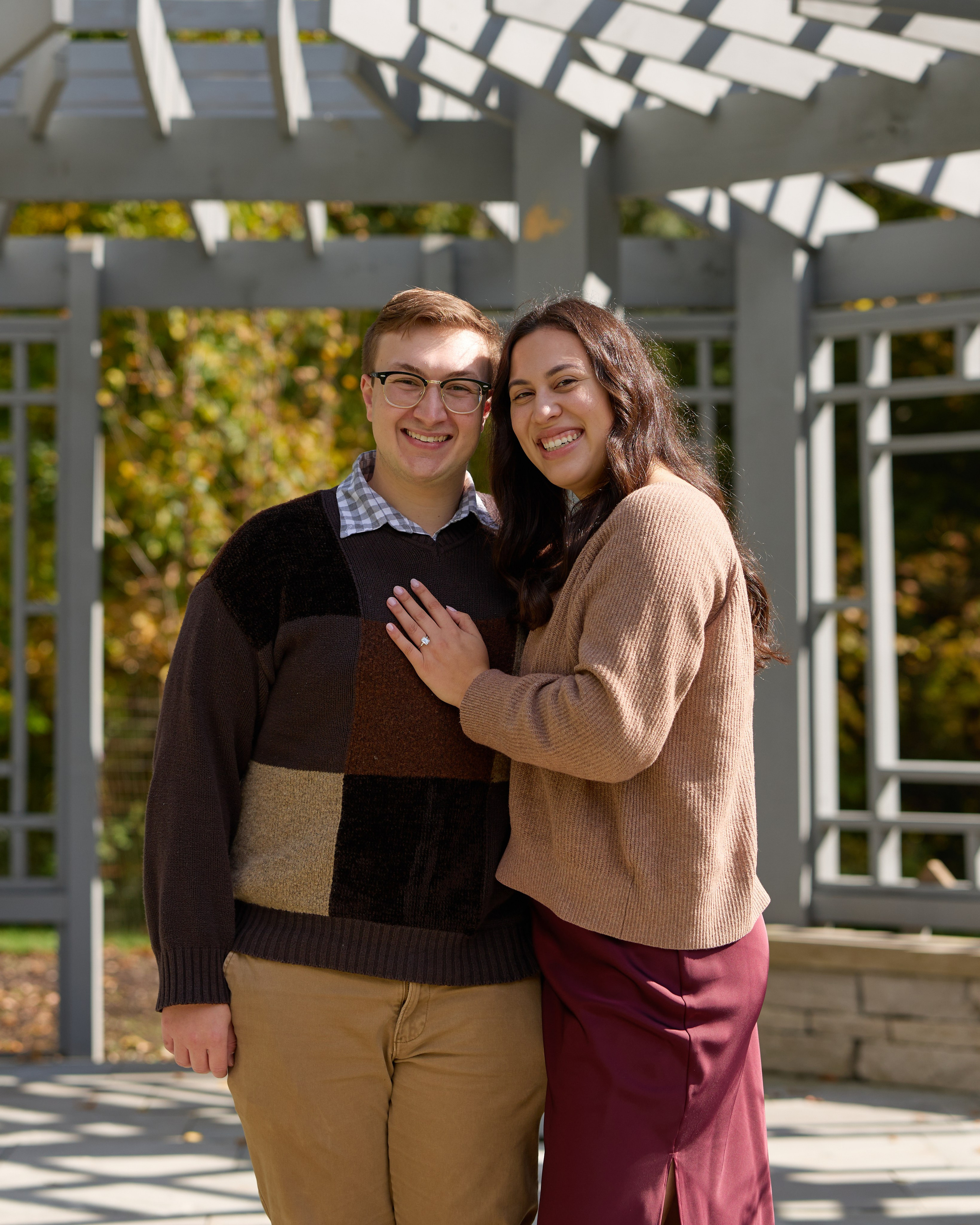 Inniswood Metro Gardens Gazebo Proposal | Westerville Ohio Photographer