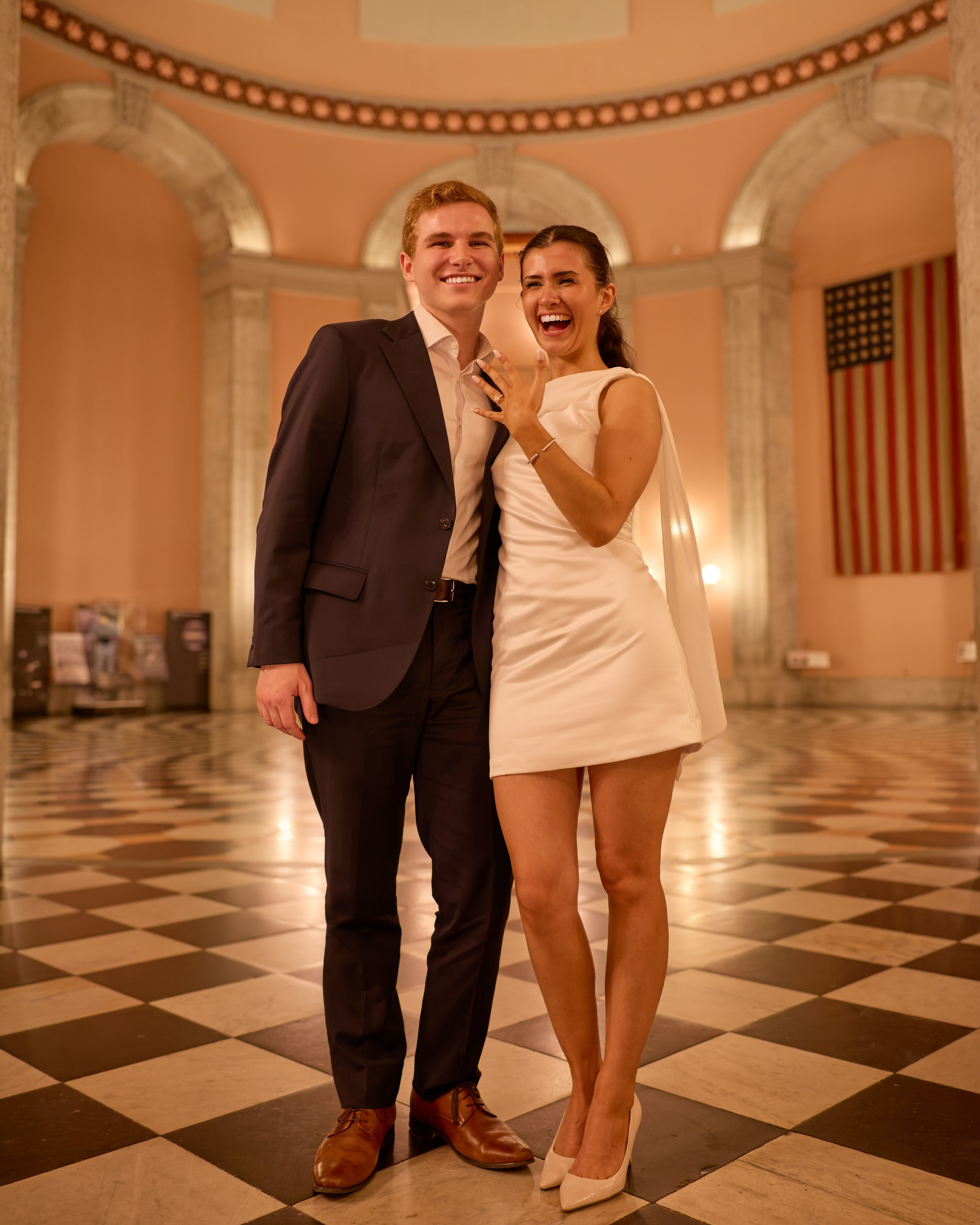 Ohio Statehouse Proposal Photographer | Columbus Ohio