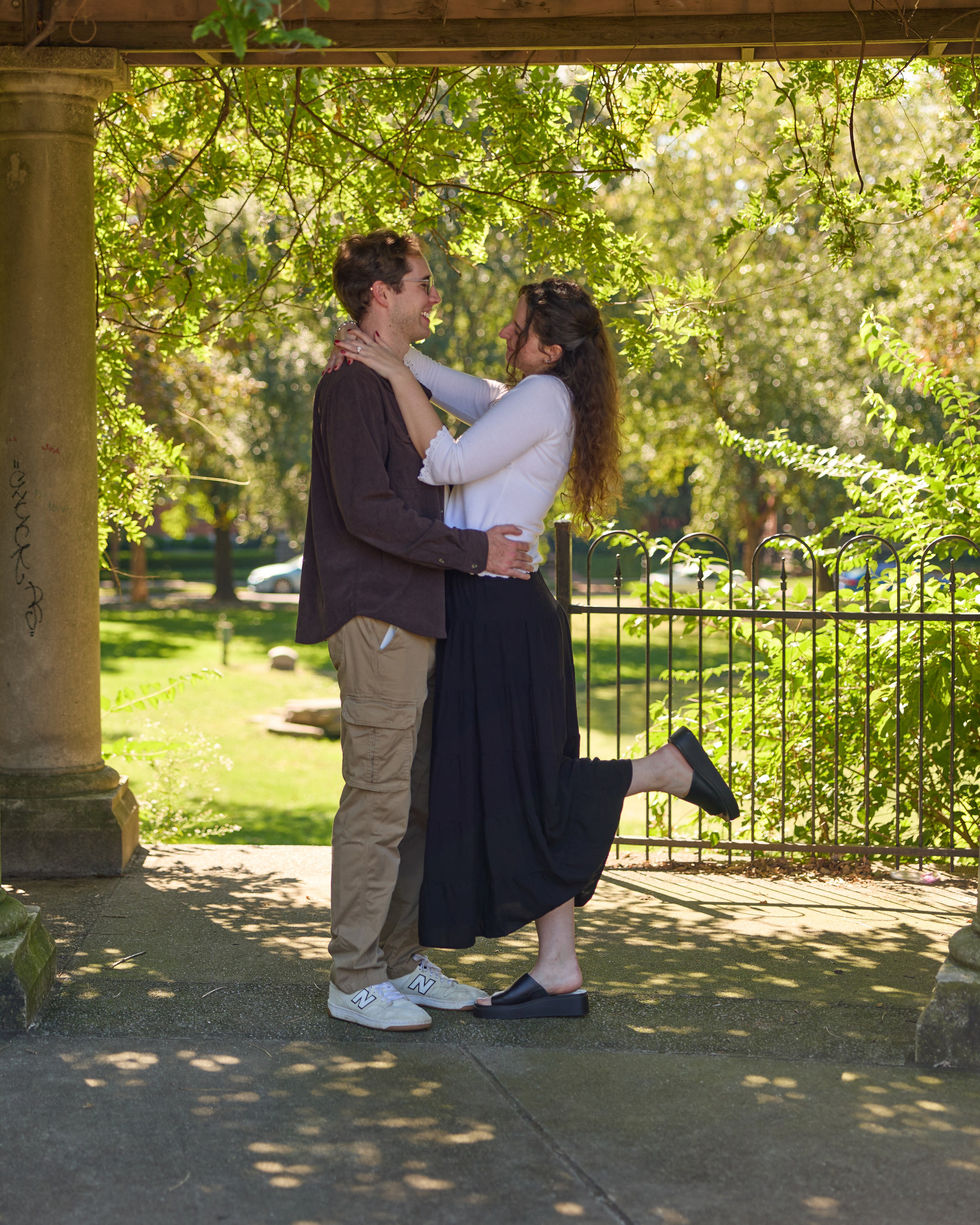 Schiller Park Proposal | Columbus Ohio Photographer