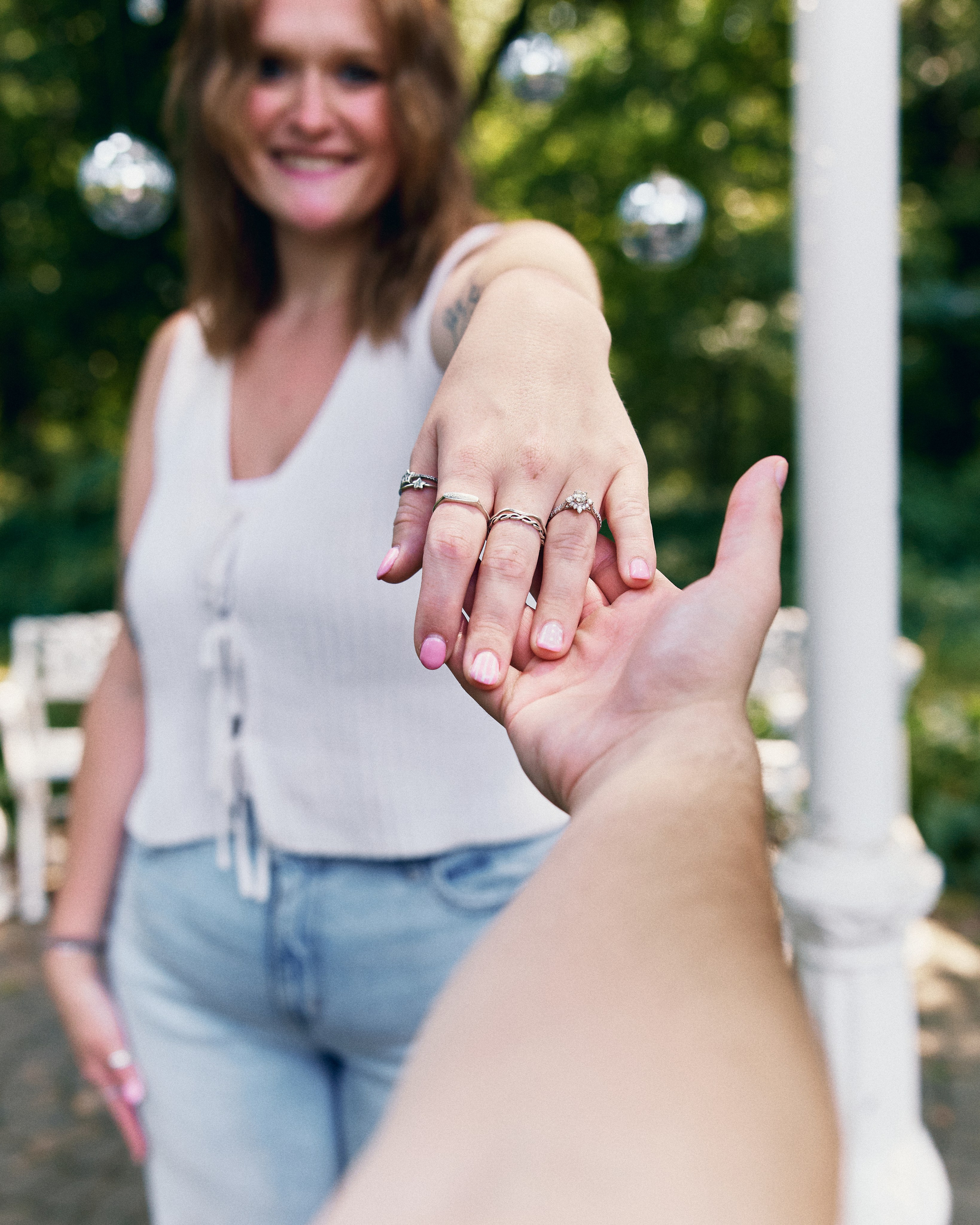 Park of Roses Gazebo Proposal | Columbus Ohio Photographer