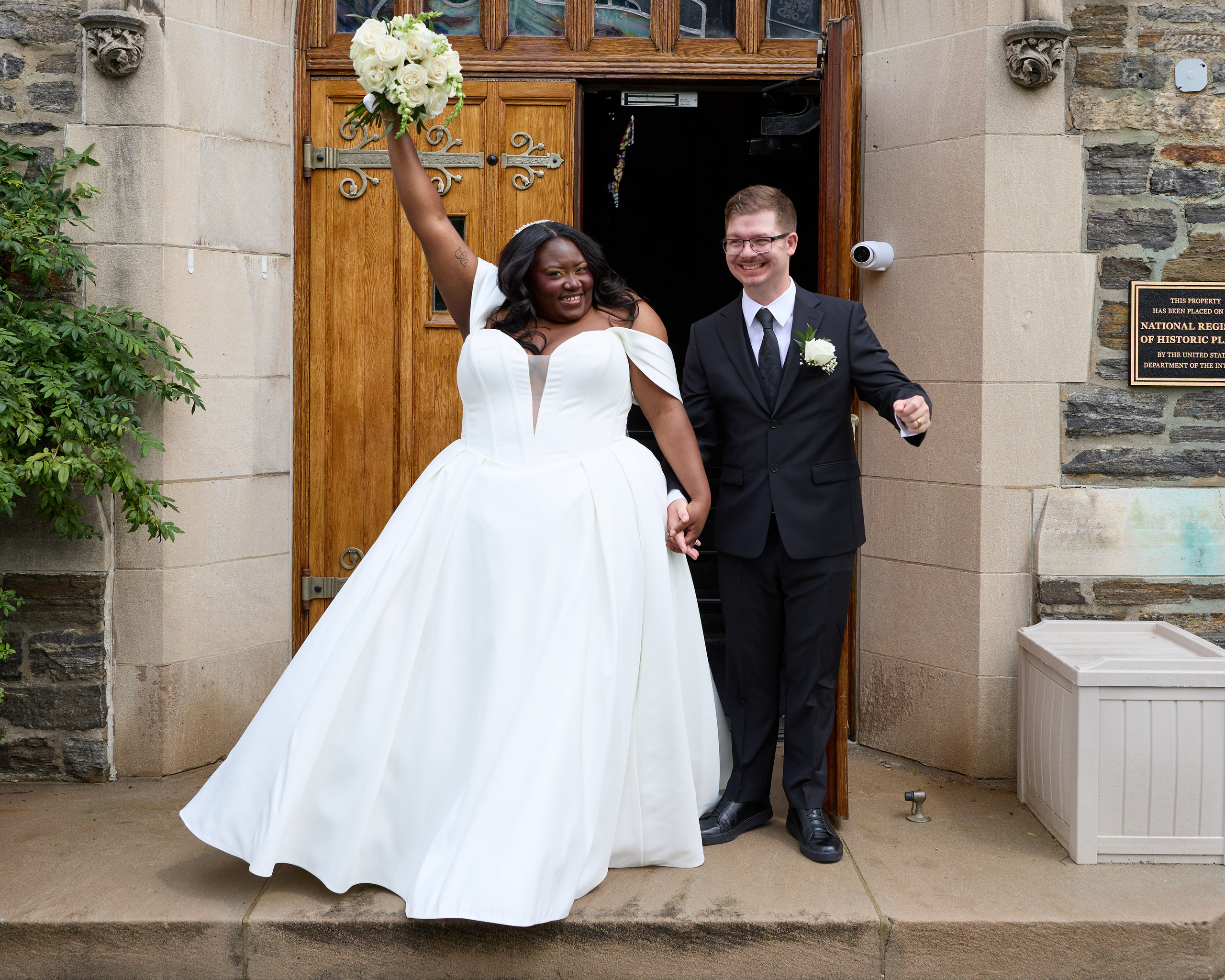 First Congregational Church Micro Wedding | Columbus Ohio