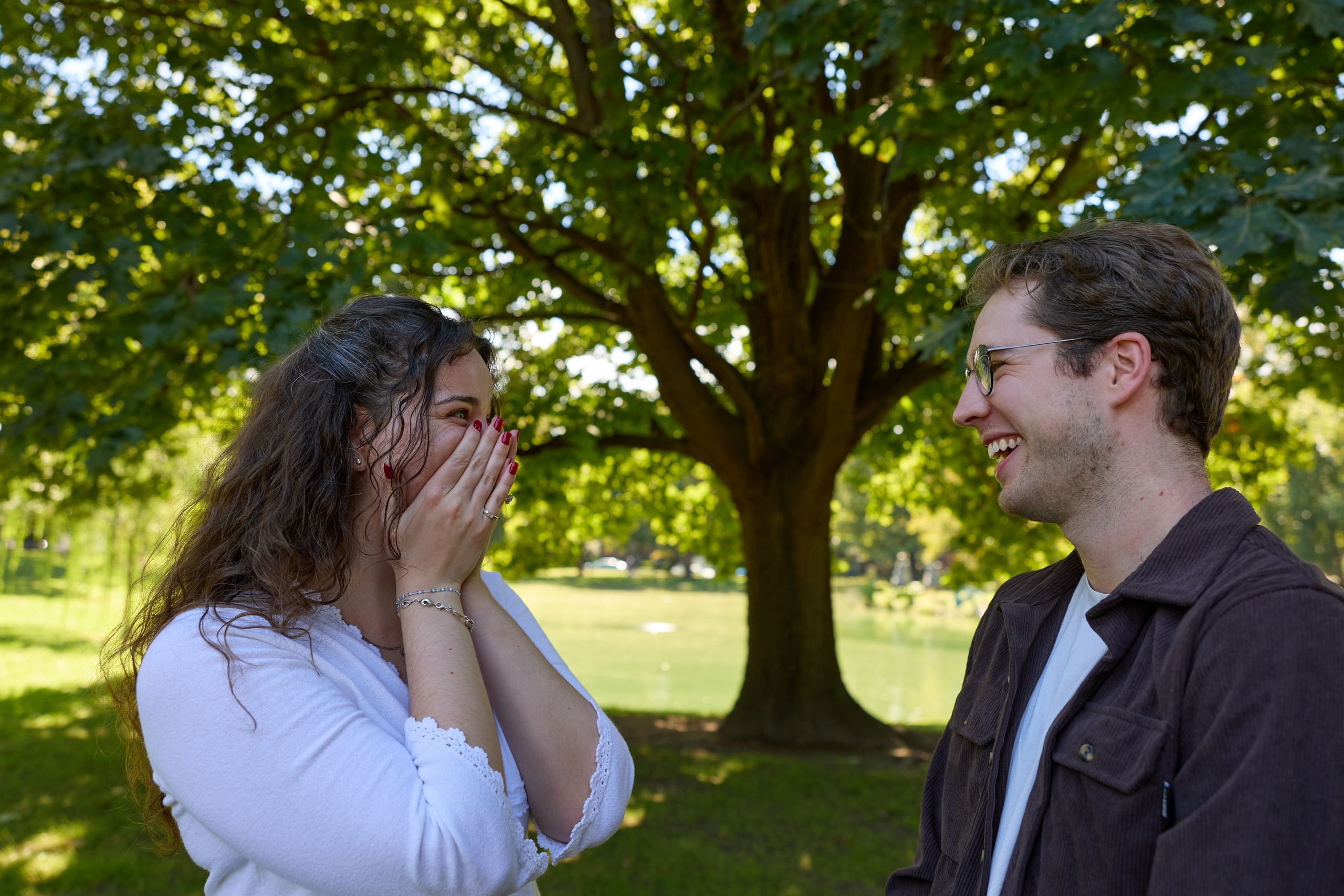 Schiller Park Proposal | Columbus Ohio Photographer