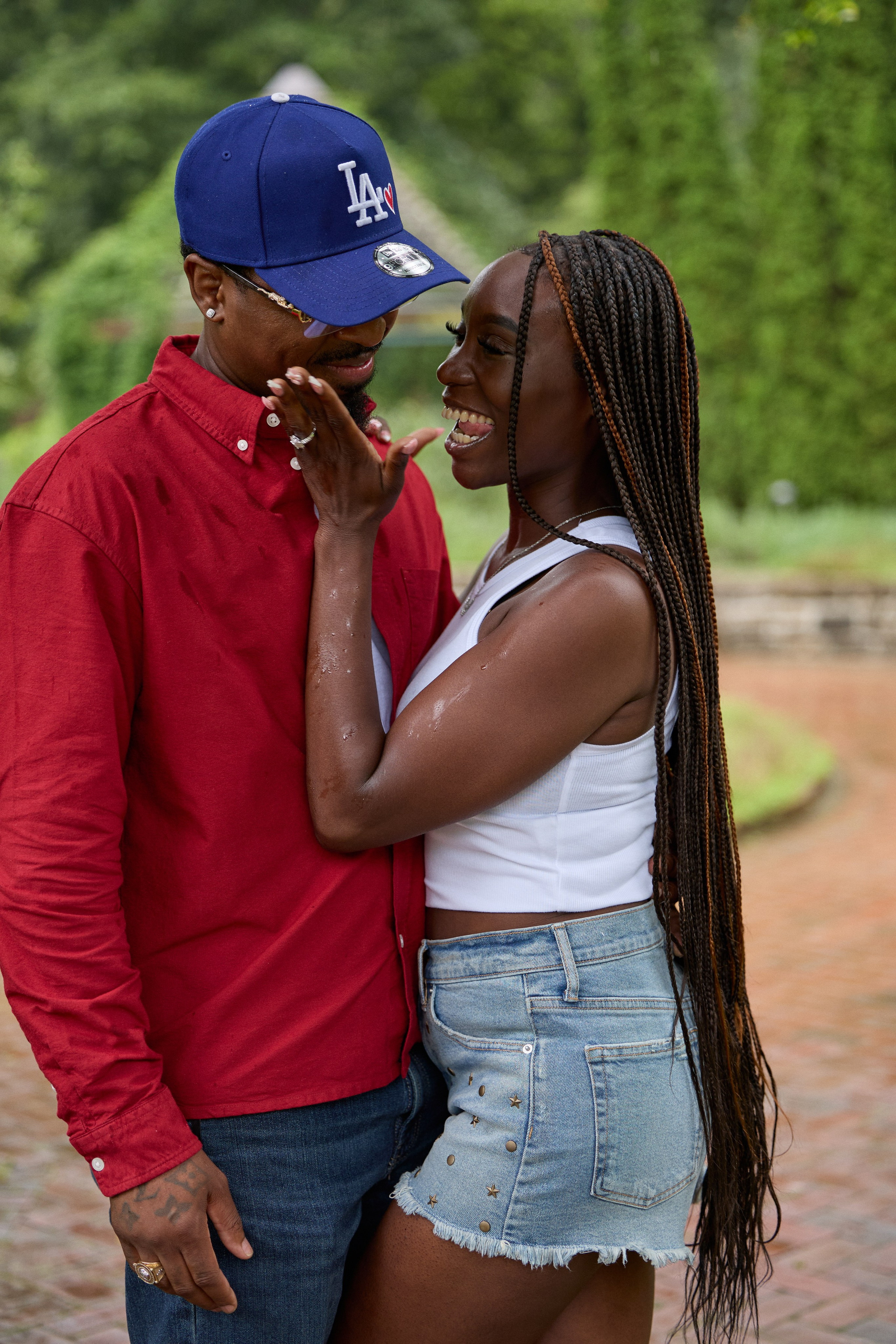 Inniswood Metro Gardens Proposal Photographer | Columbus Ohio