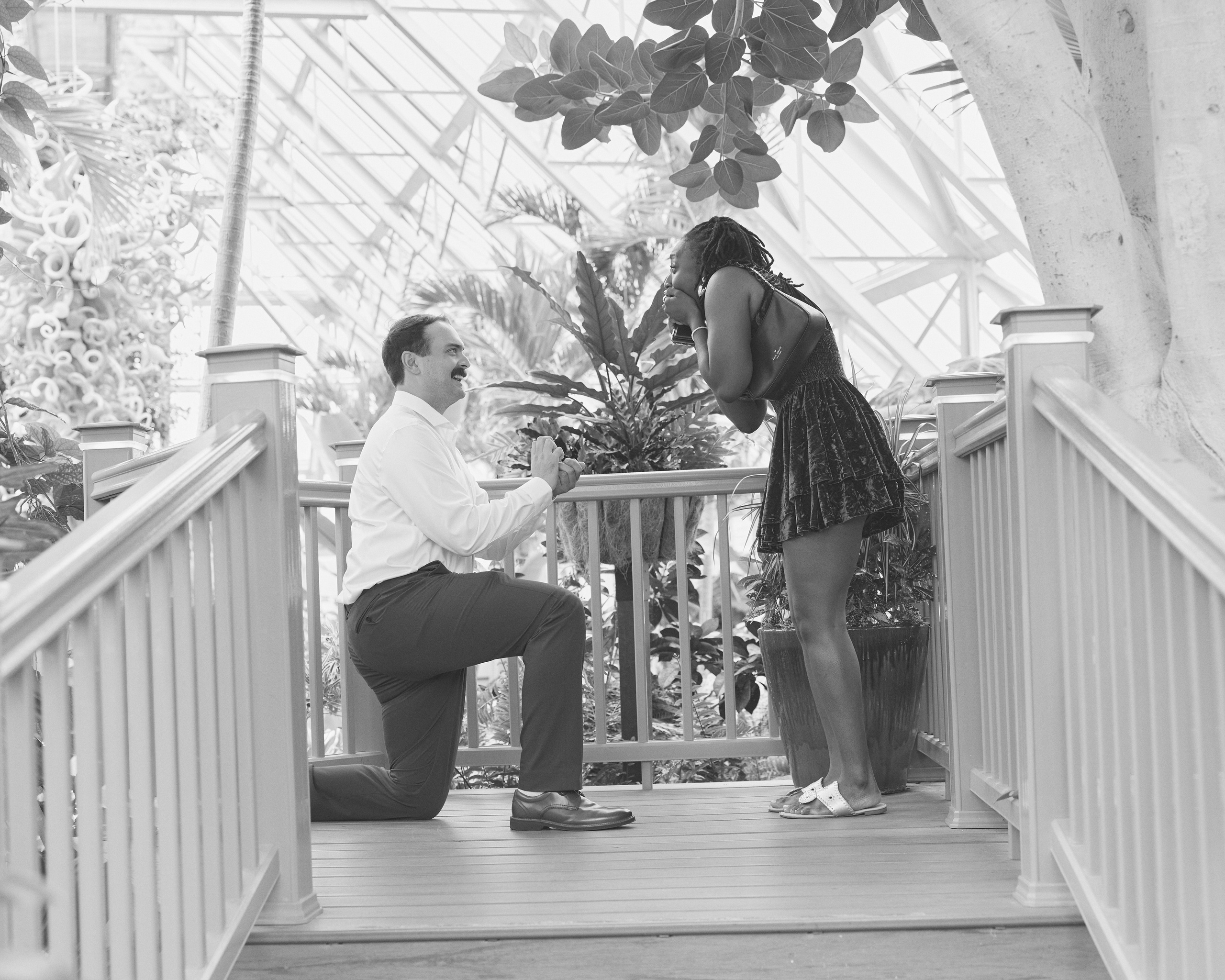 Franklin Park Conservatory Proposal Photographer | Columbus Ohio
