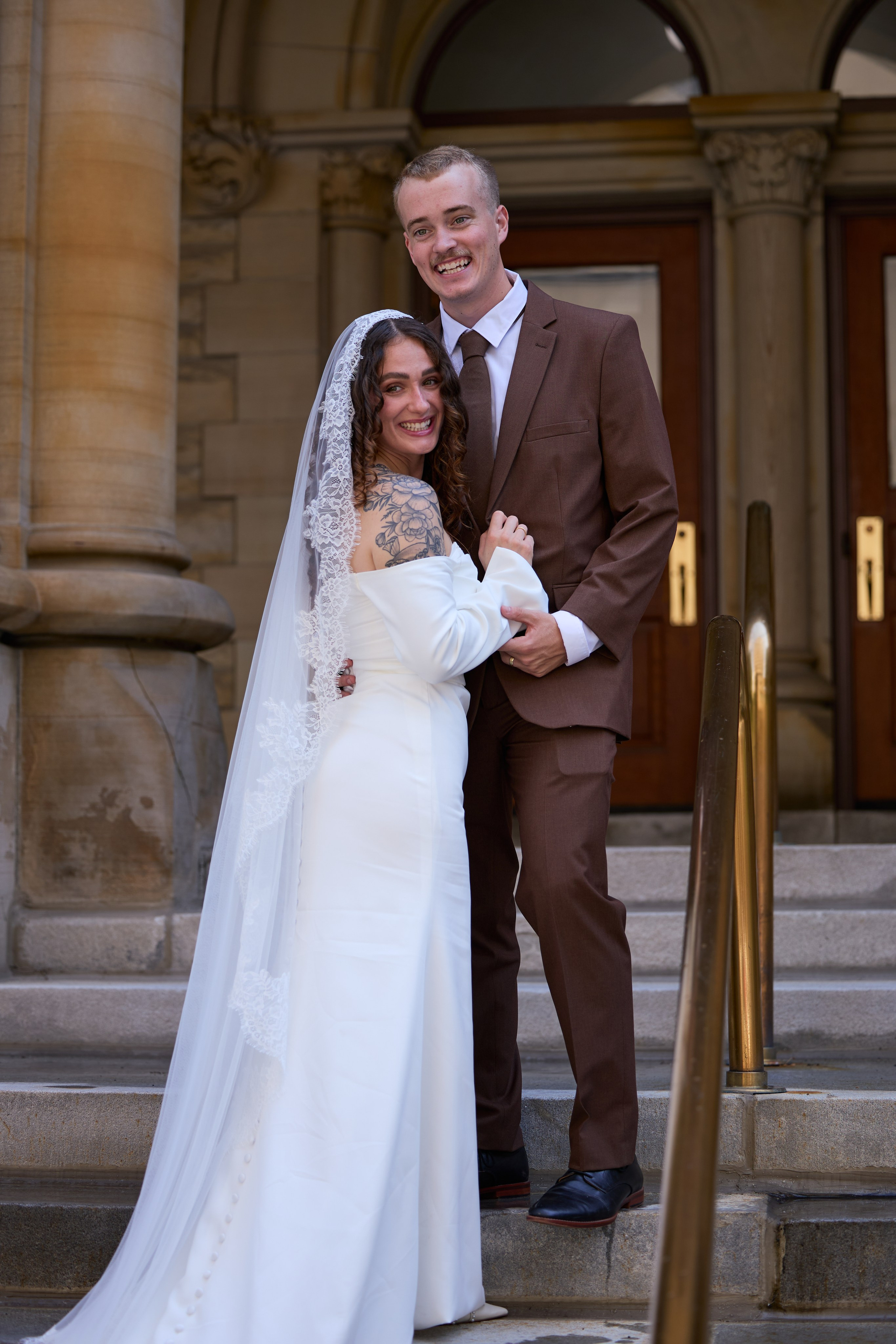 Jamie & Ron Сity hall ceremonies +Photoshoot afterward, Columbus. Columbus Proposal & Wedding Photographer | Kovyphoto