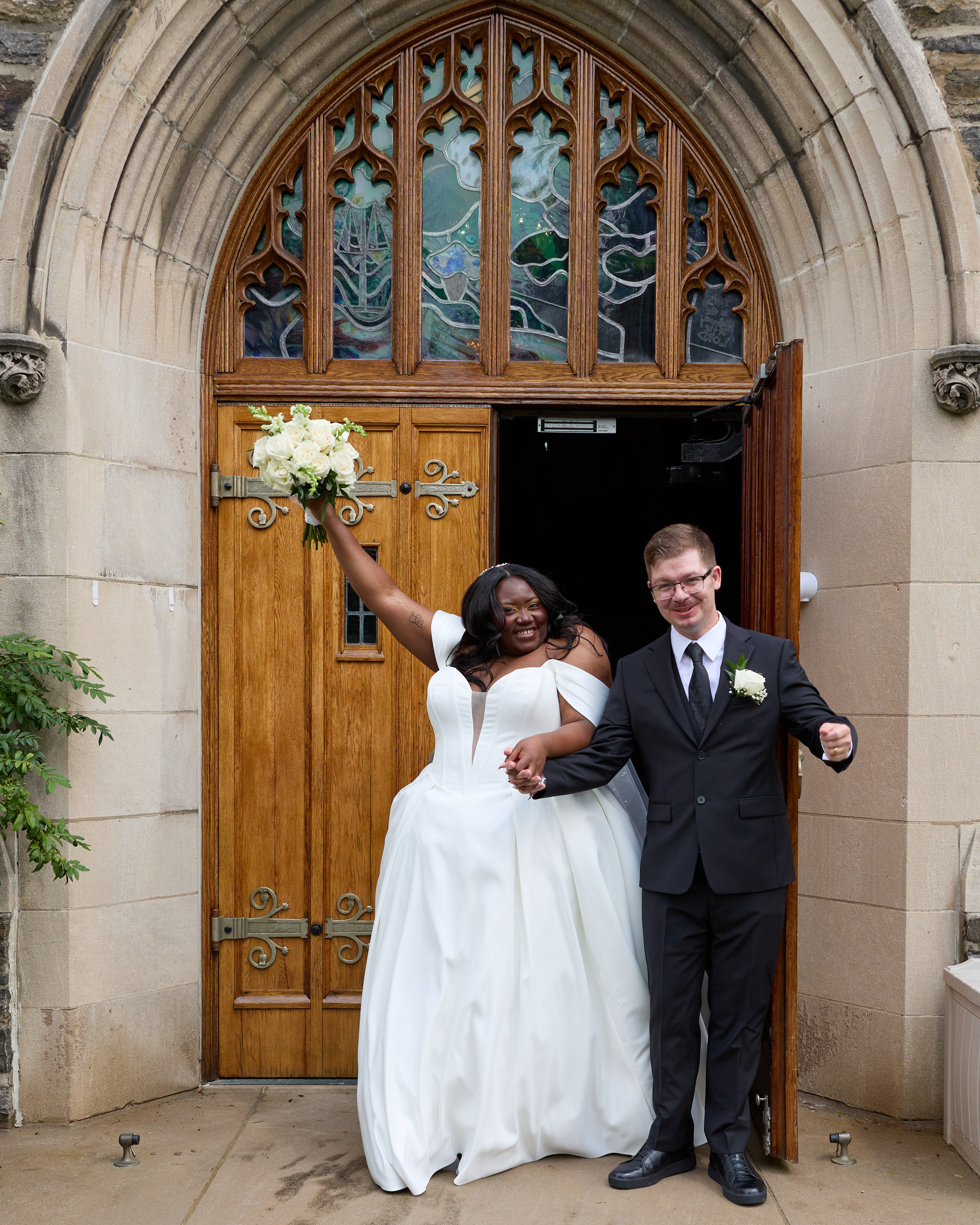 First Congregational Church Micro Wedding | Columbus Ohio