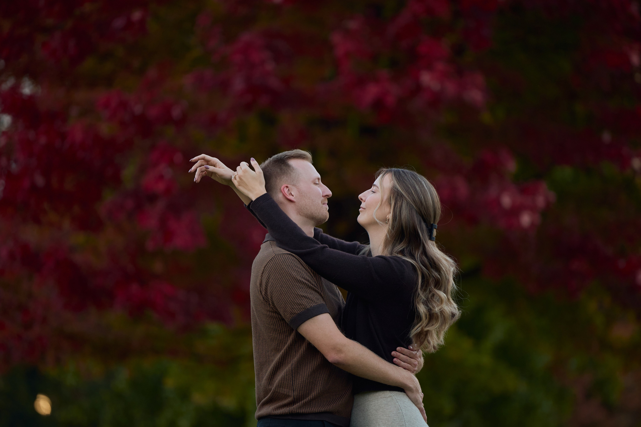 Franklin Park Fall Proposal | Columbus Ohio Proposal Photographer