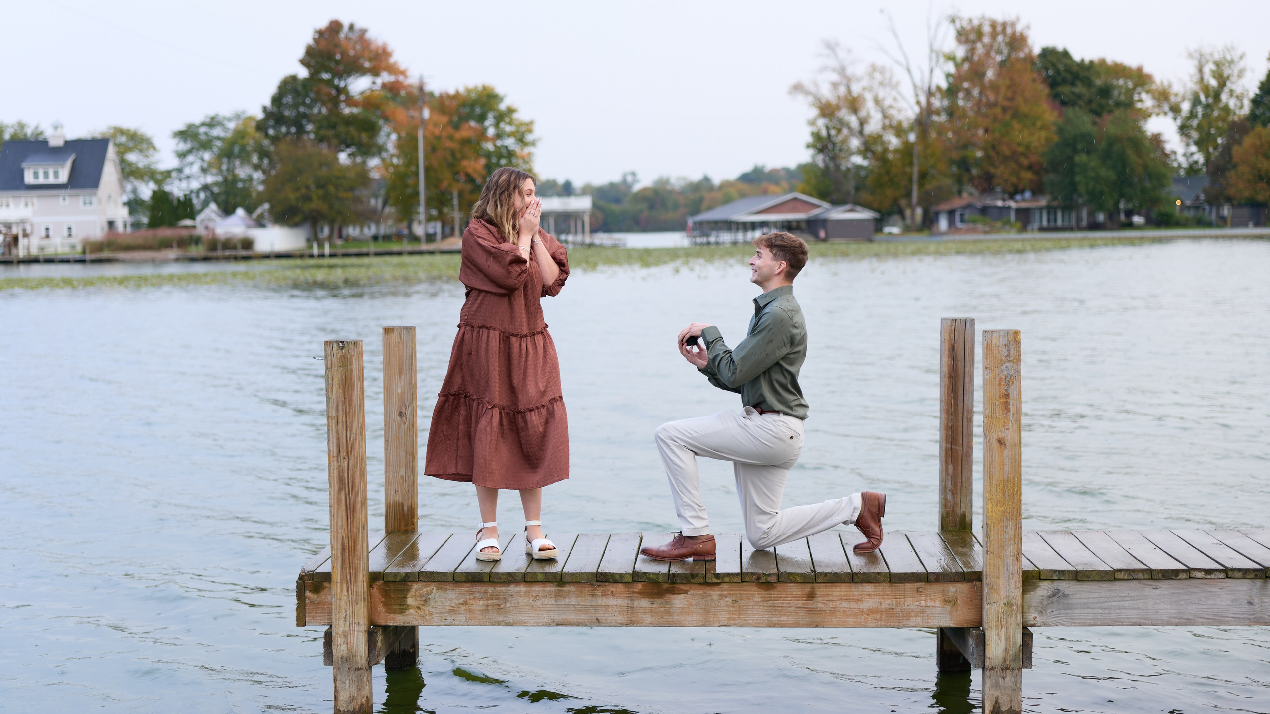 Buckeye Lake Winery Surprise Proposal | Ohio Proposal Photographer