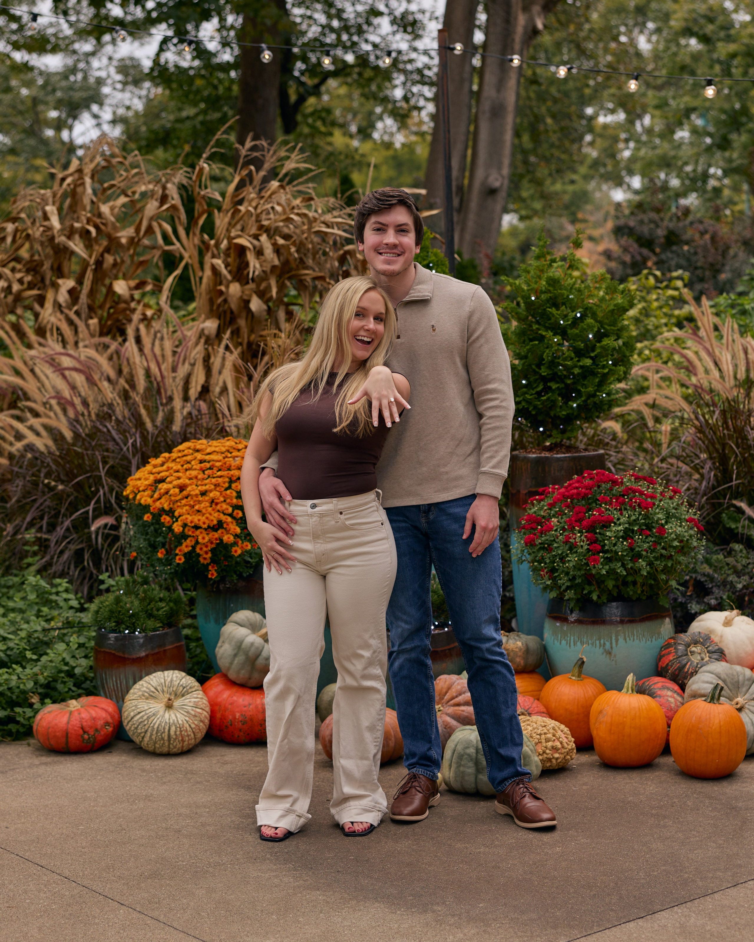 Franklin Park Conservatory Balcony Proposal | Columbus Ohio Photographer