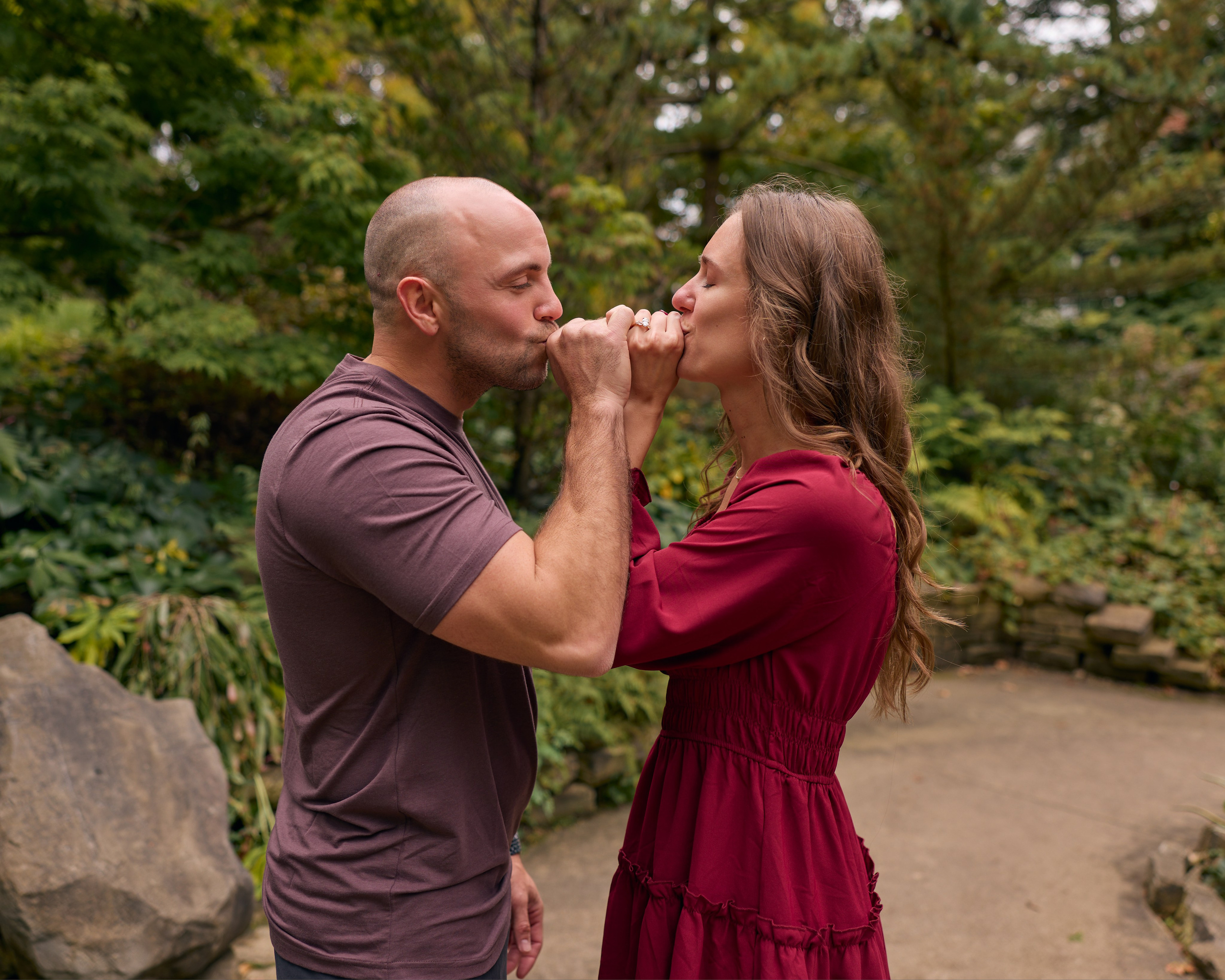 Surprise Proposal at Inniswood Metro Gardens | Kovyphoto